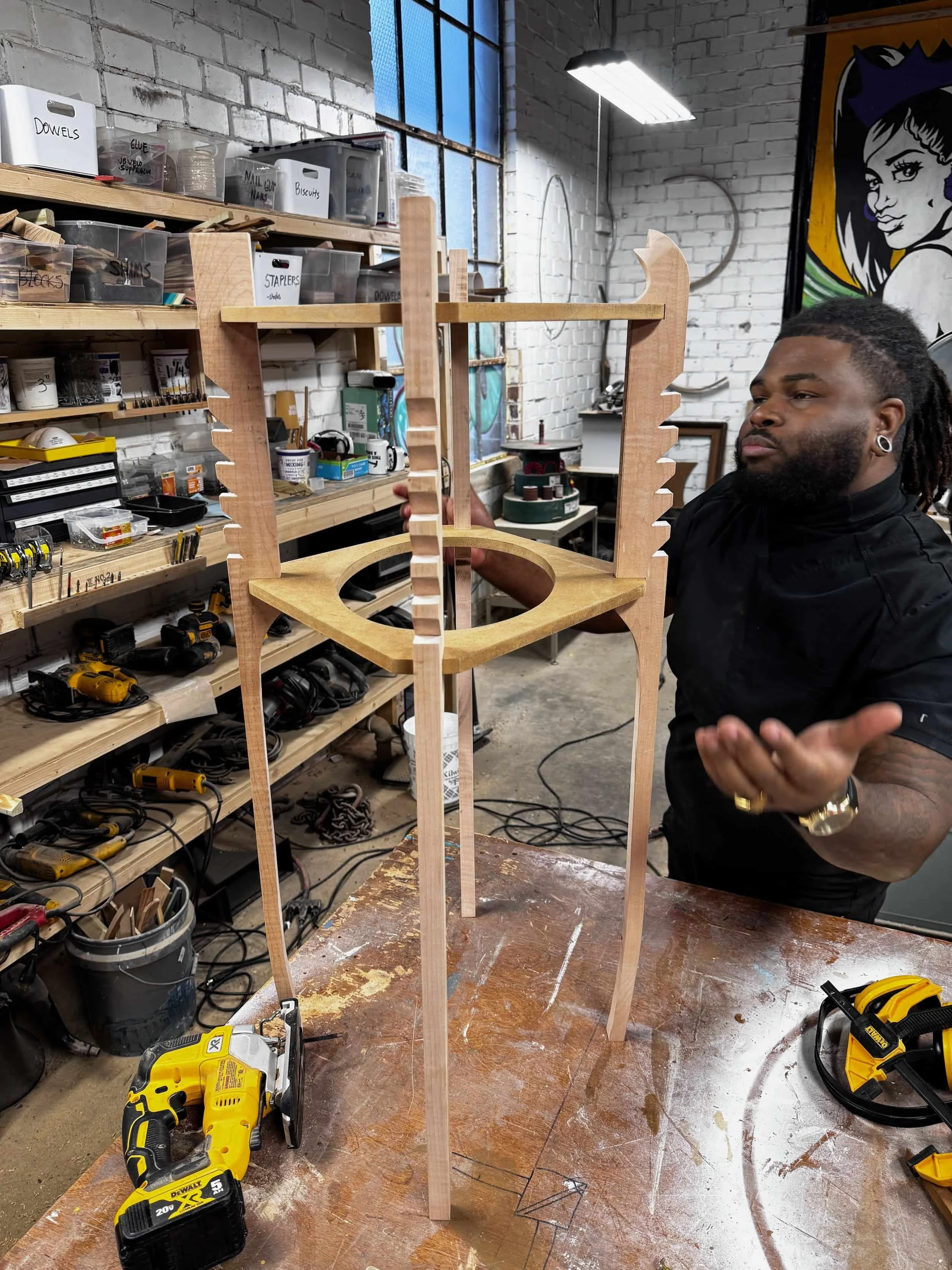fitting the frame