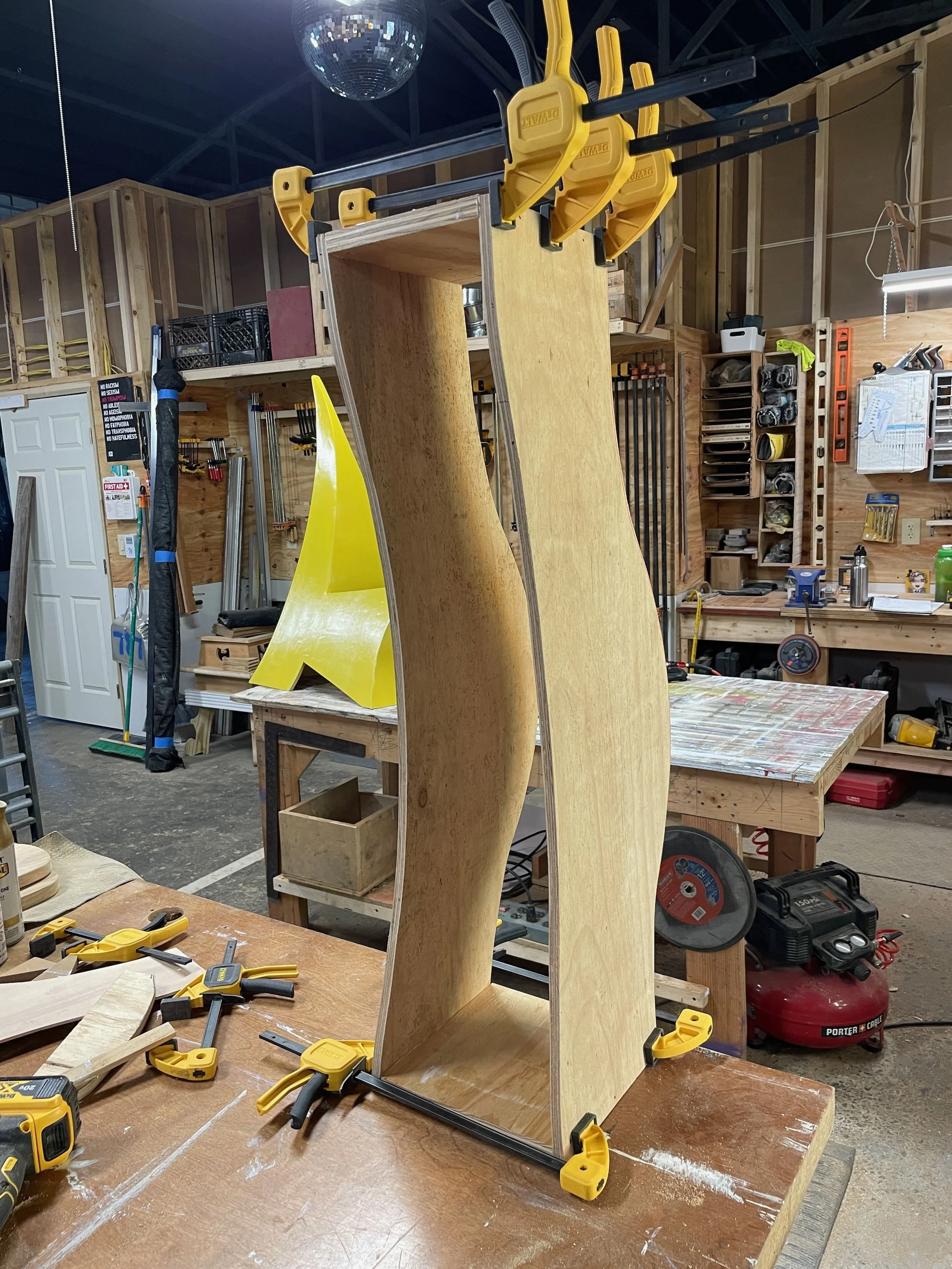 forming the initial shape