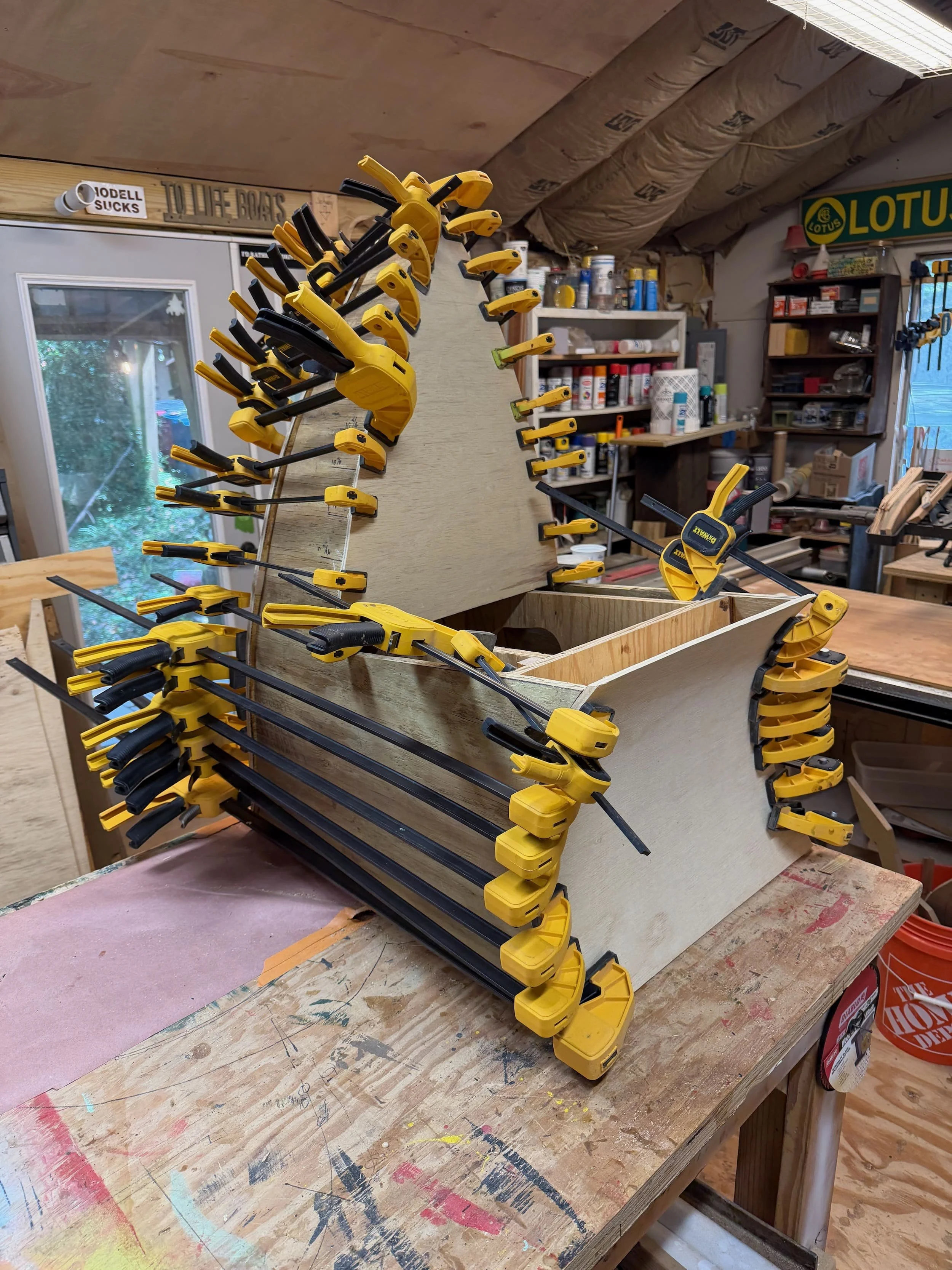 gluing the surface