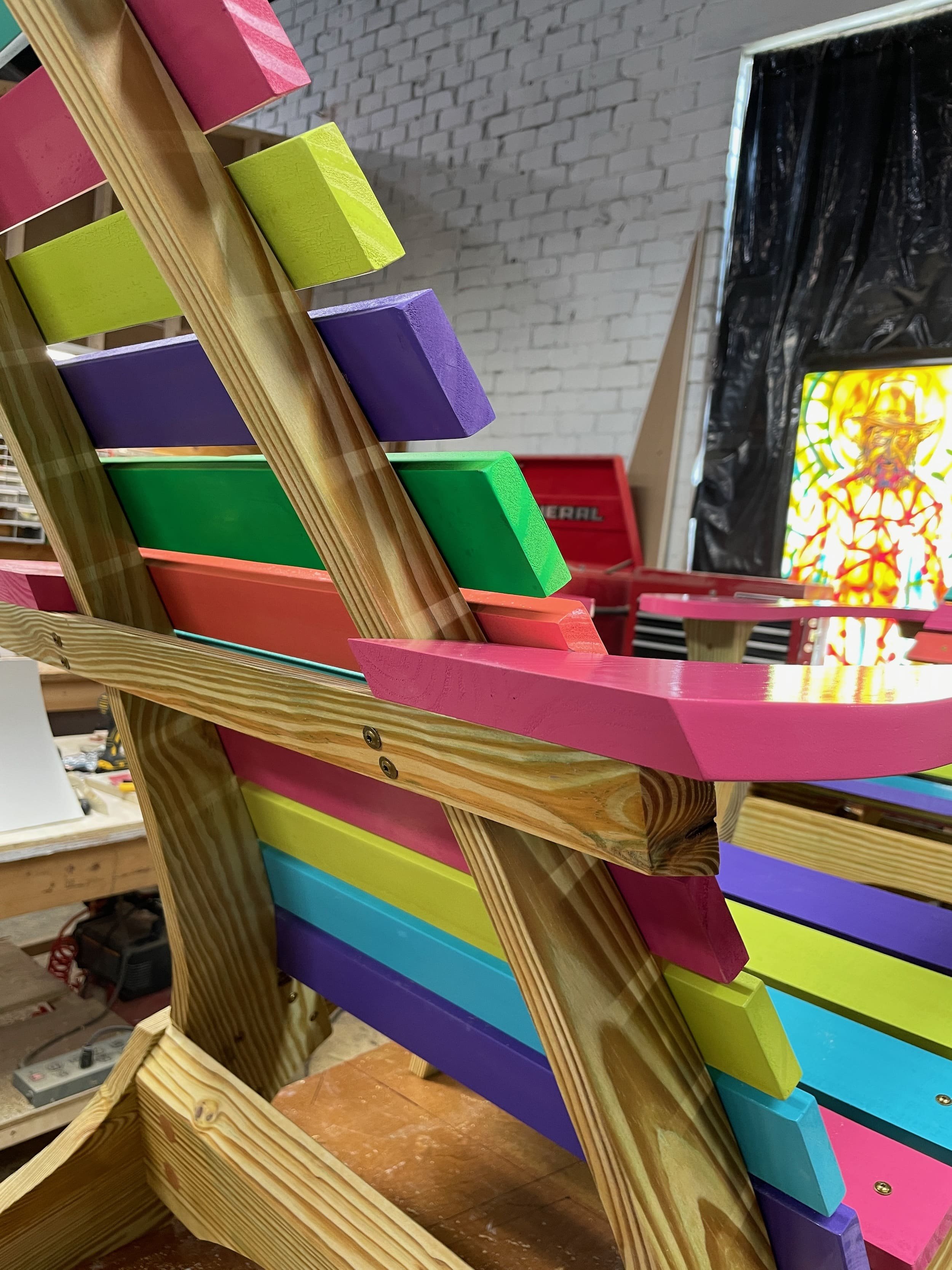 whimsical, colorful and comfortable