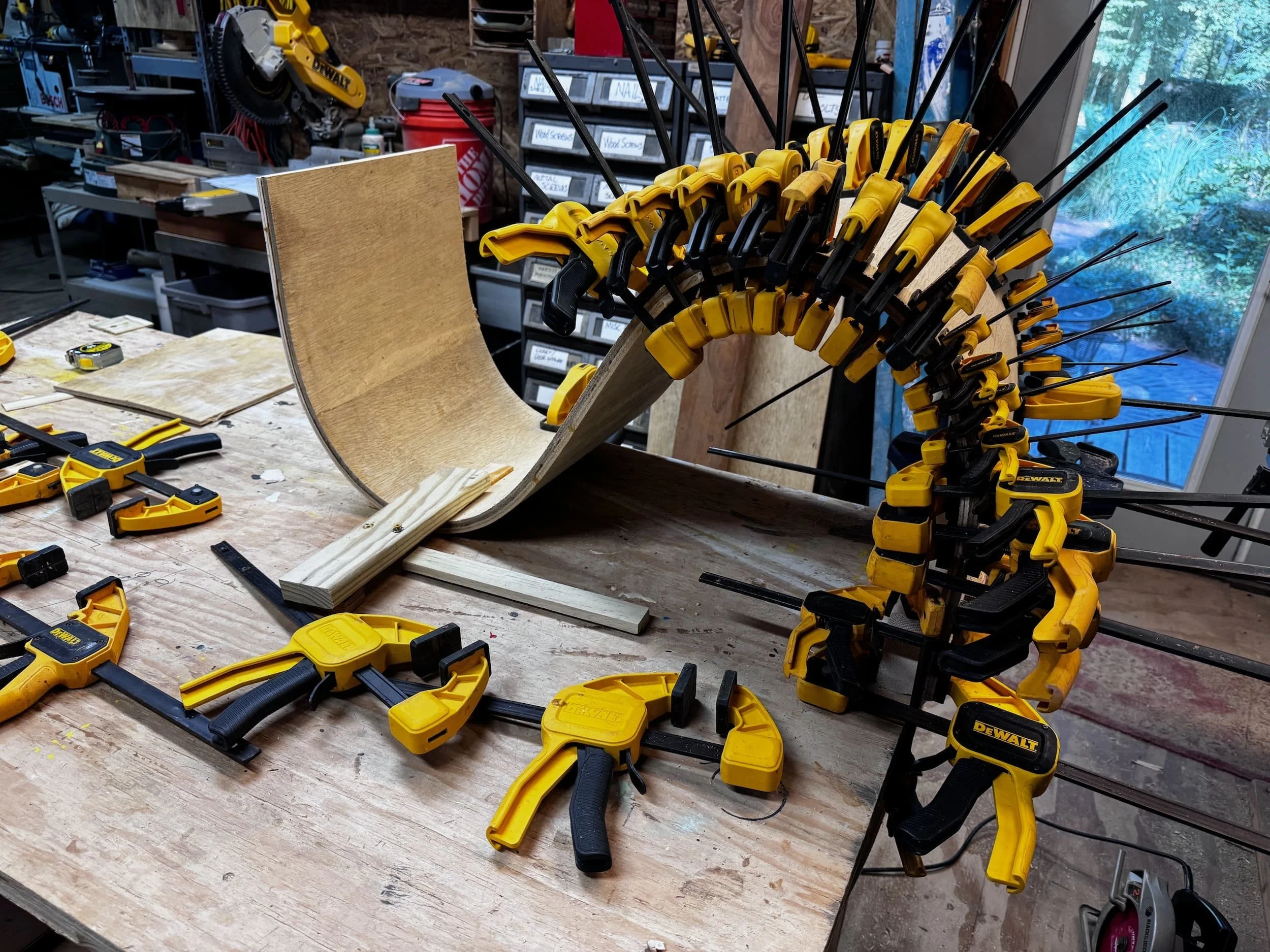 free forming the shape