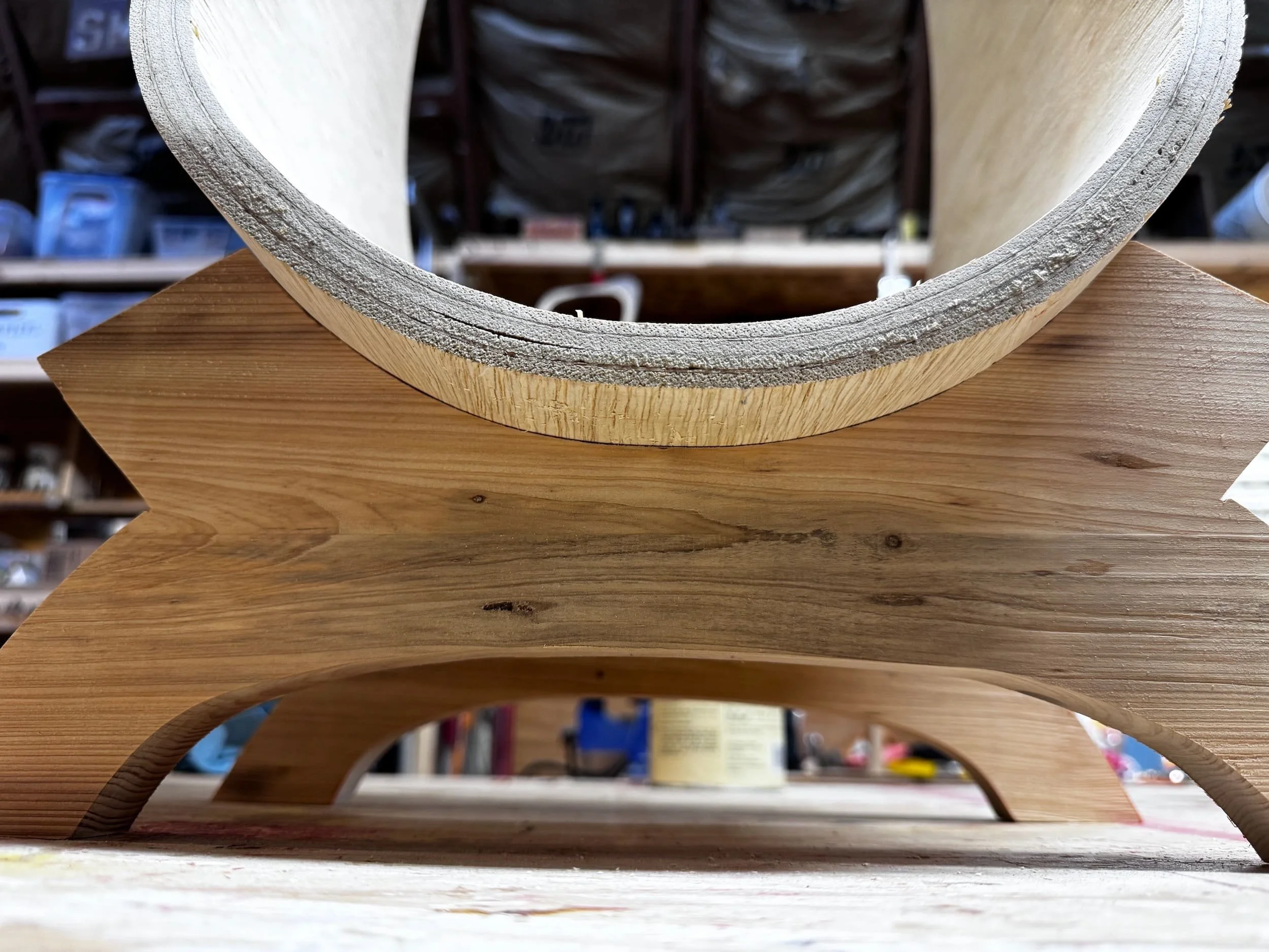 fitting the base