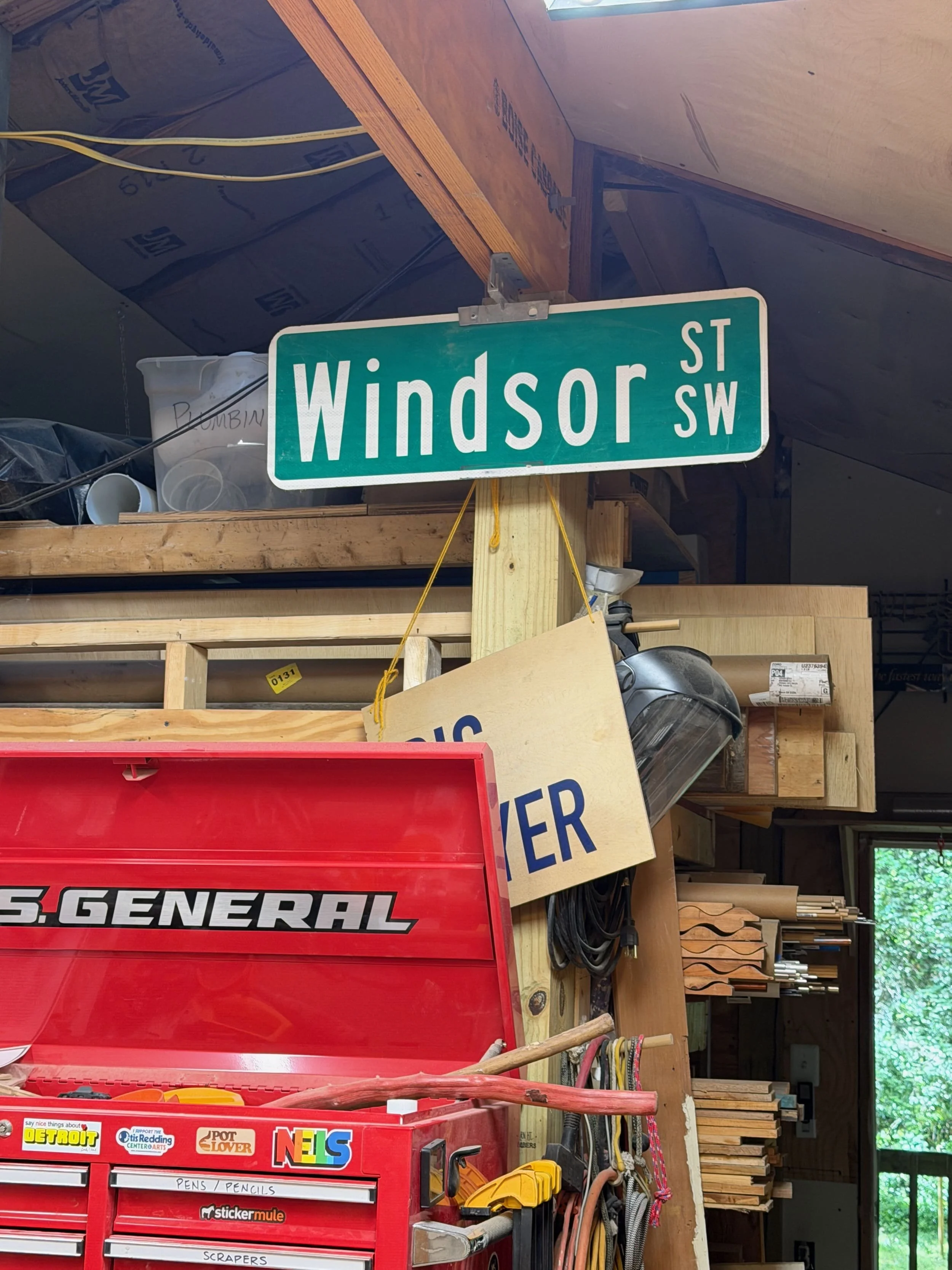 where did this sign come from?