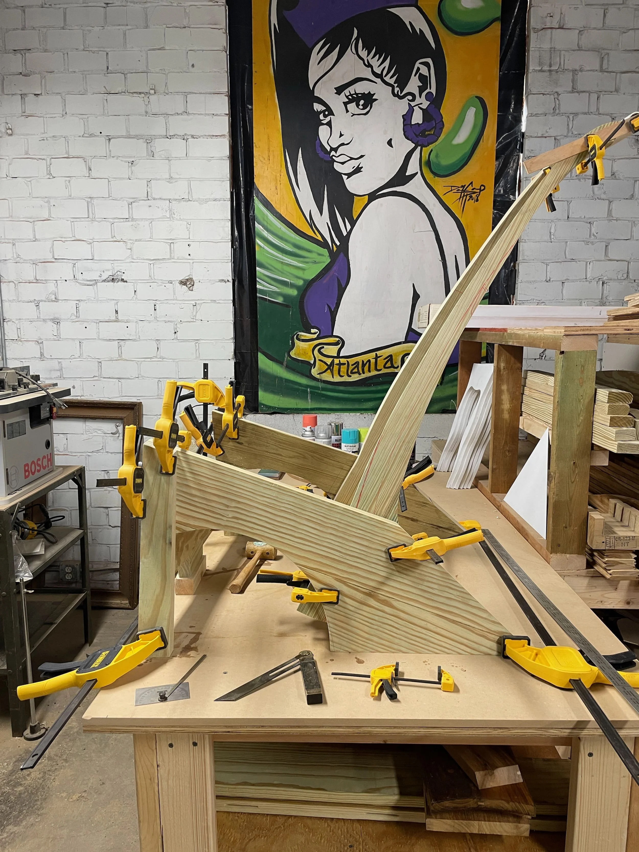 fitting the frame