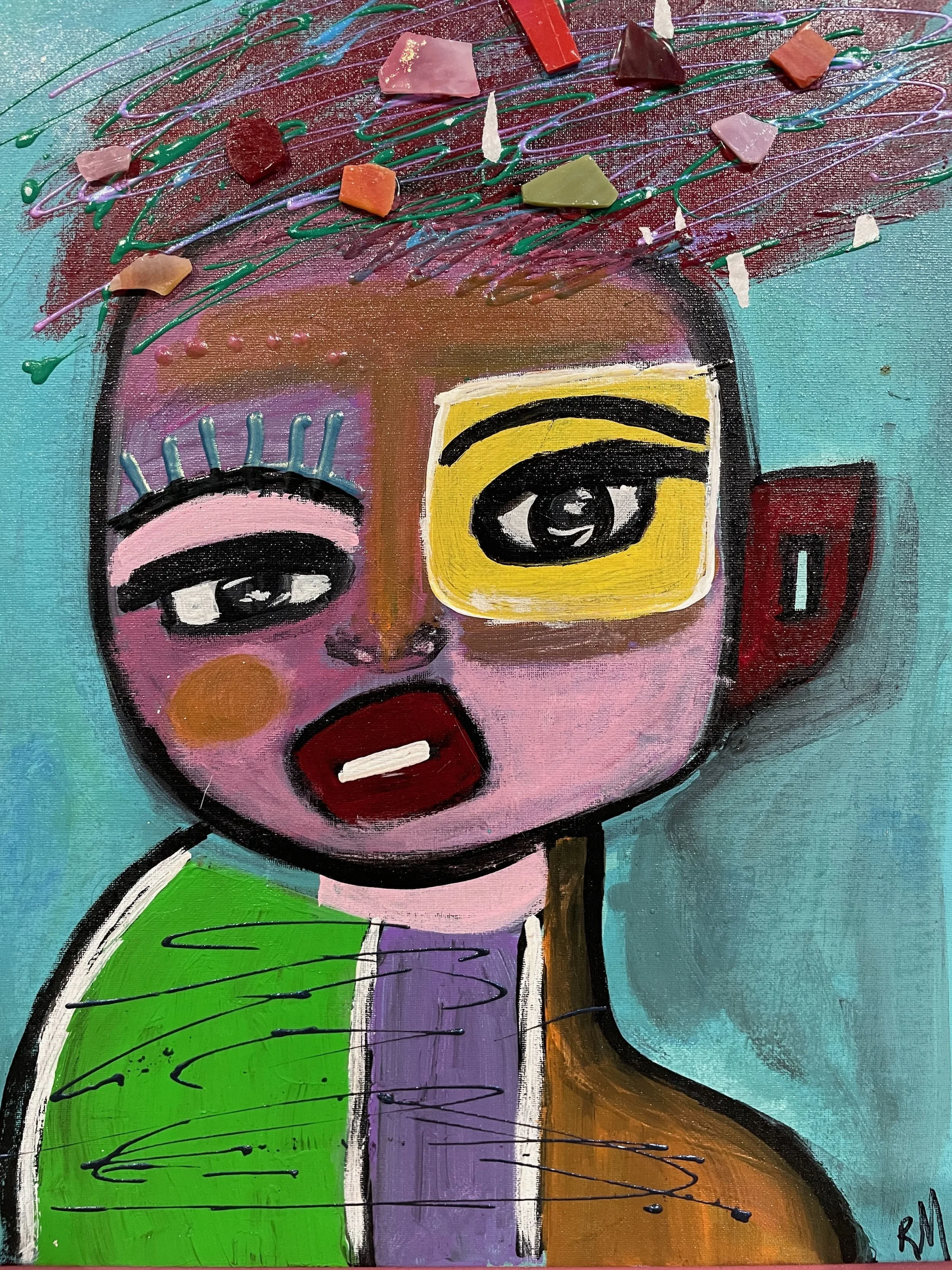 the artwork and colors of Rhonda Miller