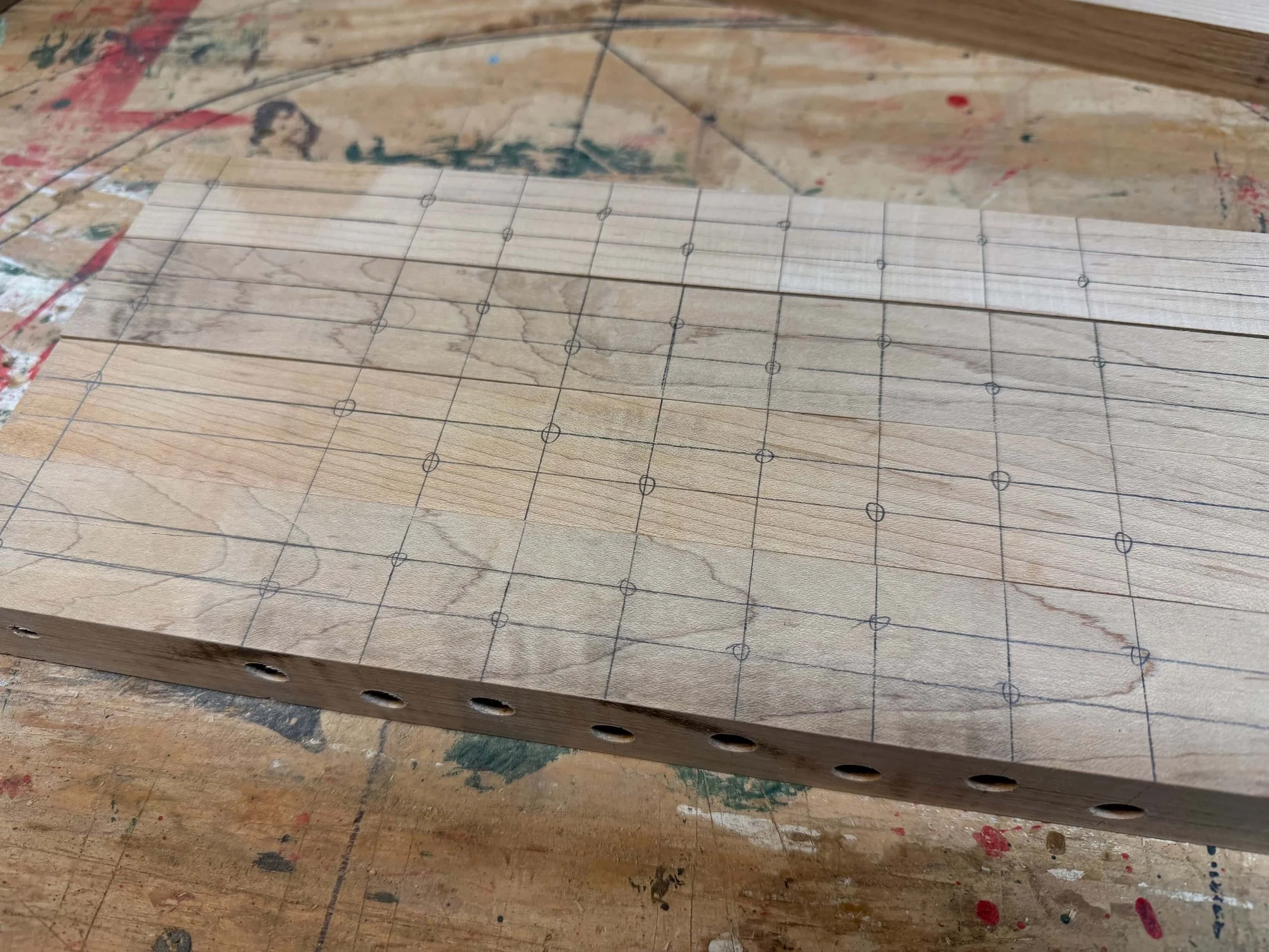 mapping out the design