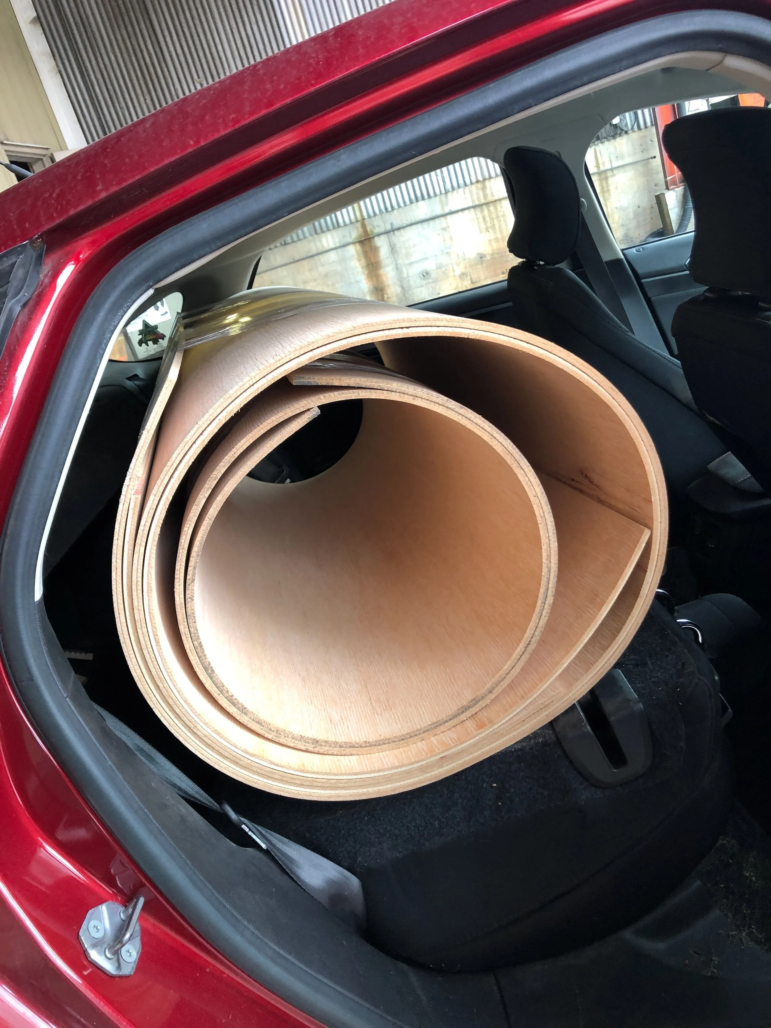 bendable plywood - two 4X8 sheets