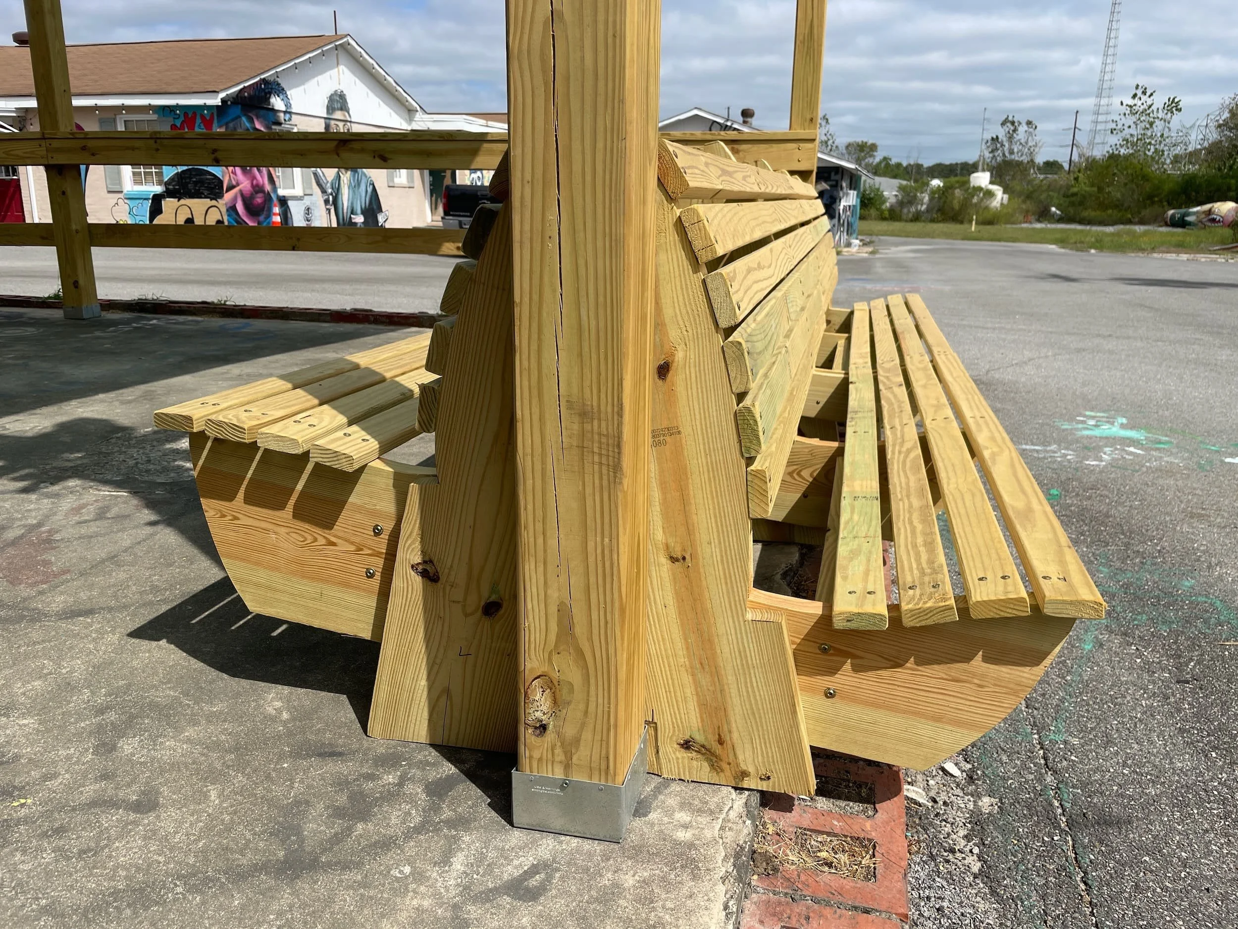 GAZEBO BENCH