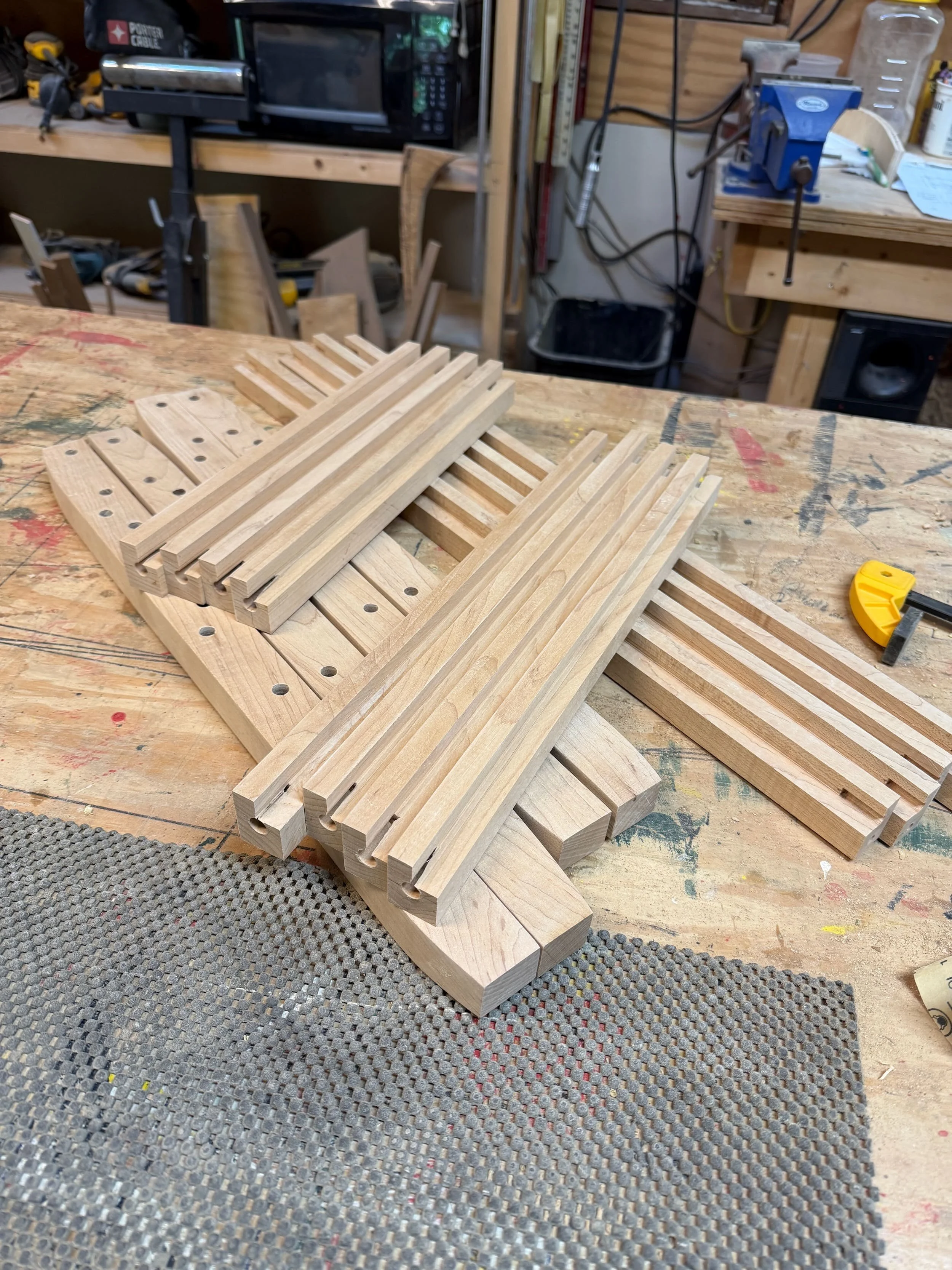 finished frame pieces