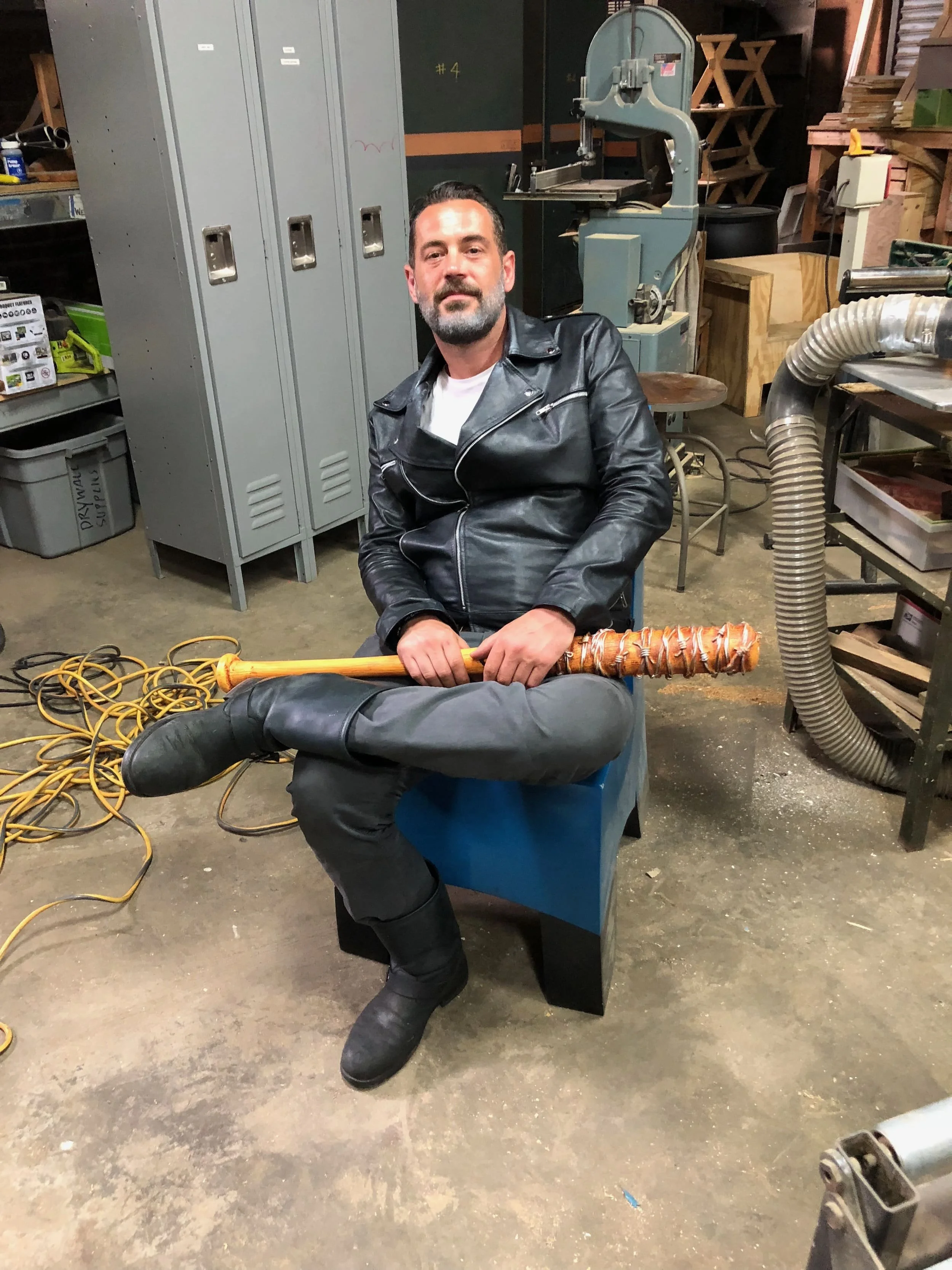 Negan's cosplayer (Darrin) from my Senoia days (Walking Dead)