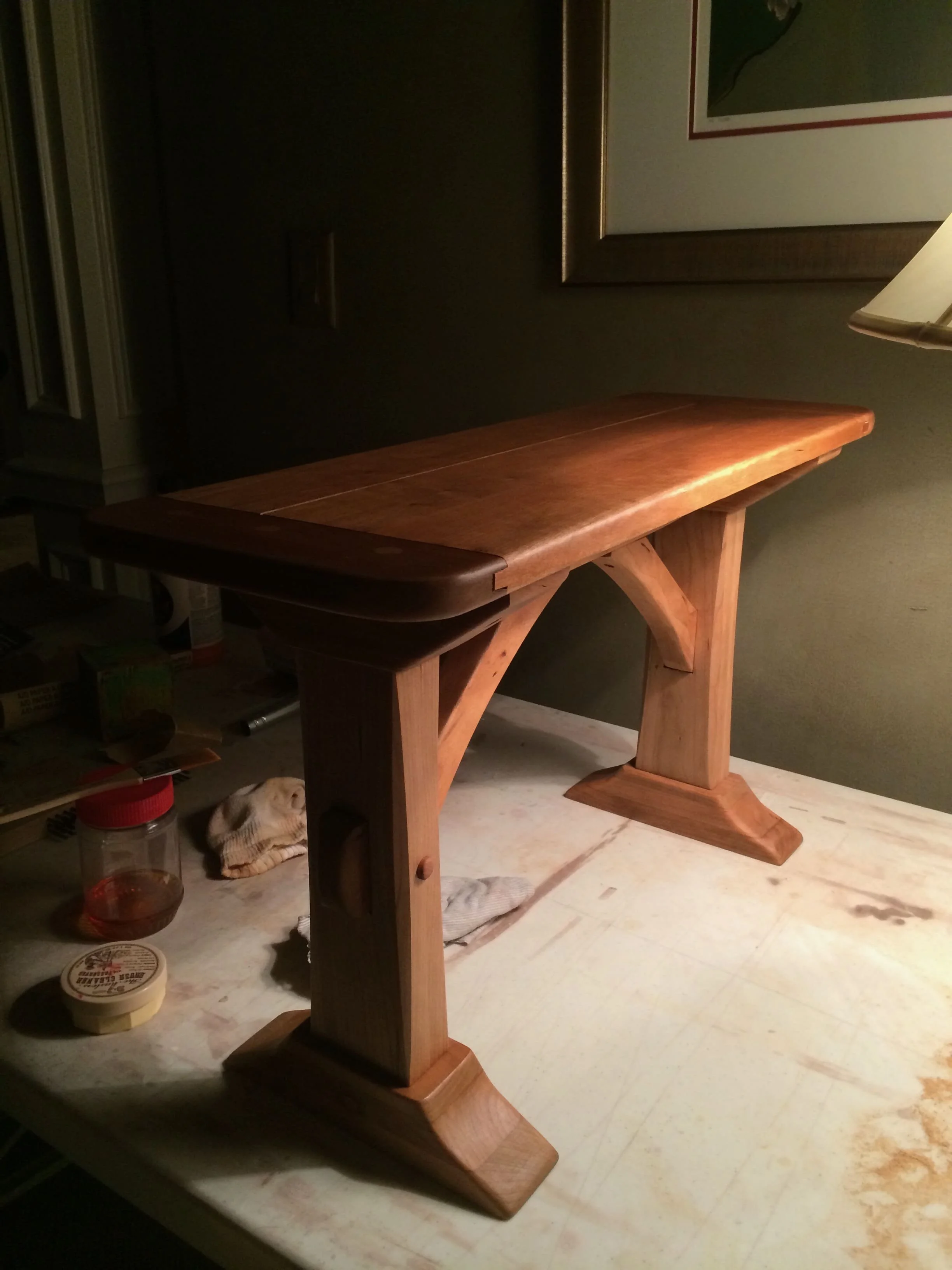   here's a classic Valkill Trestle table. 