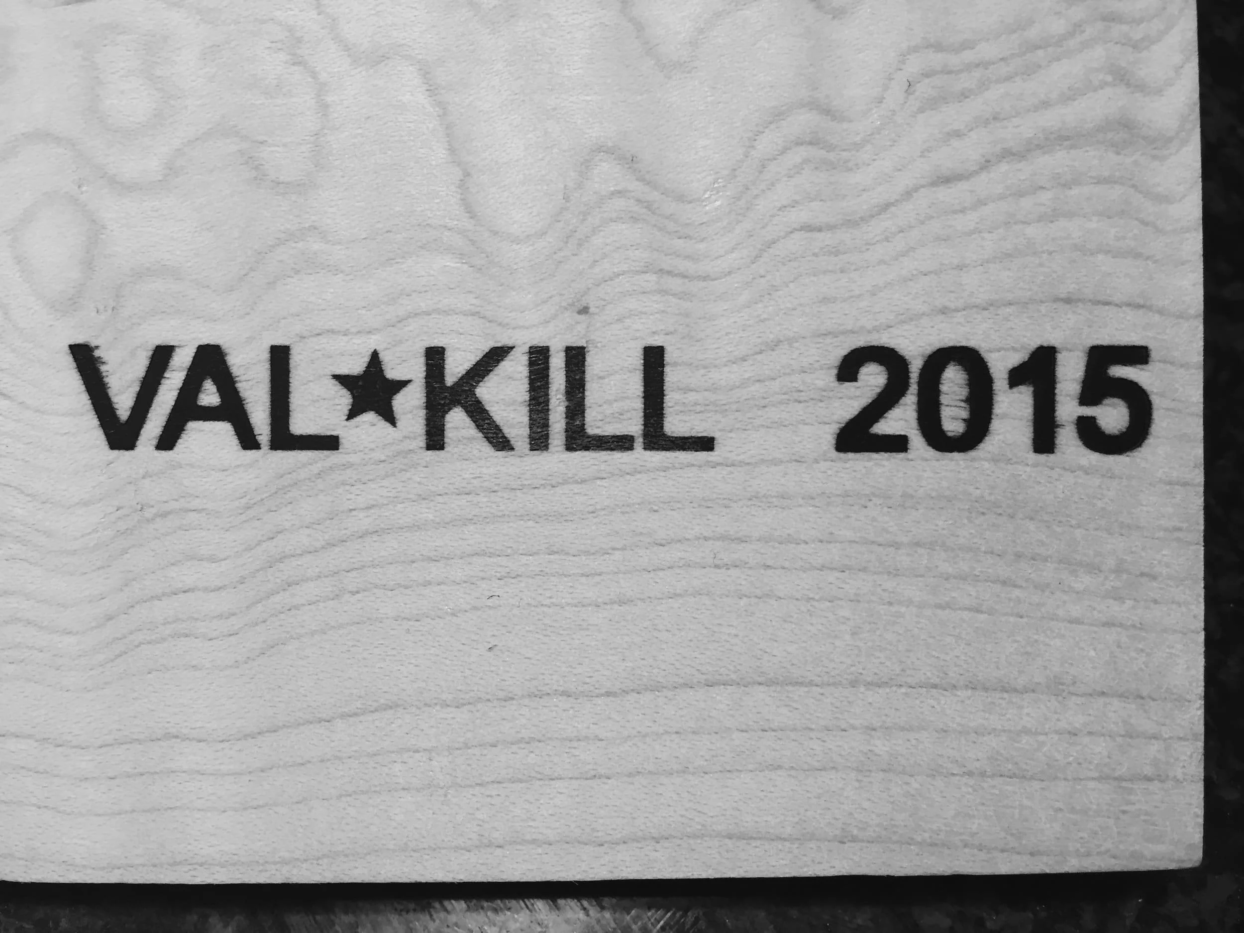 Our stamp for each piece of furniture in 2015