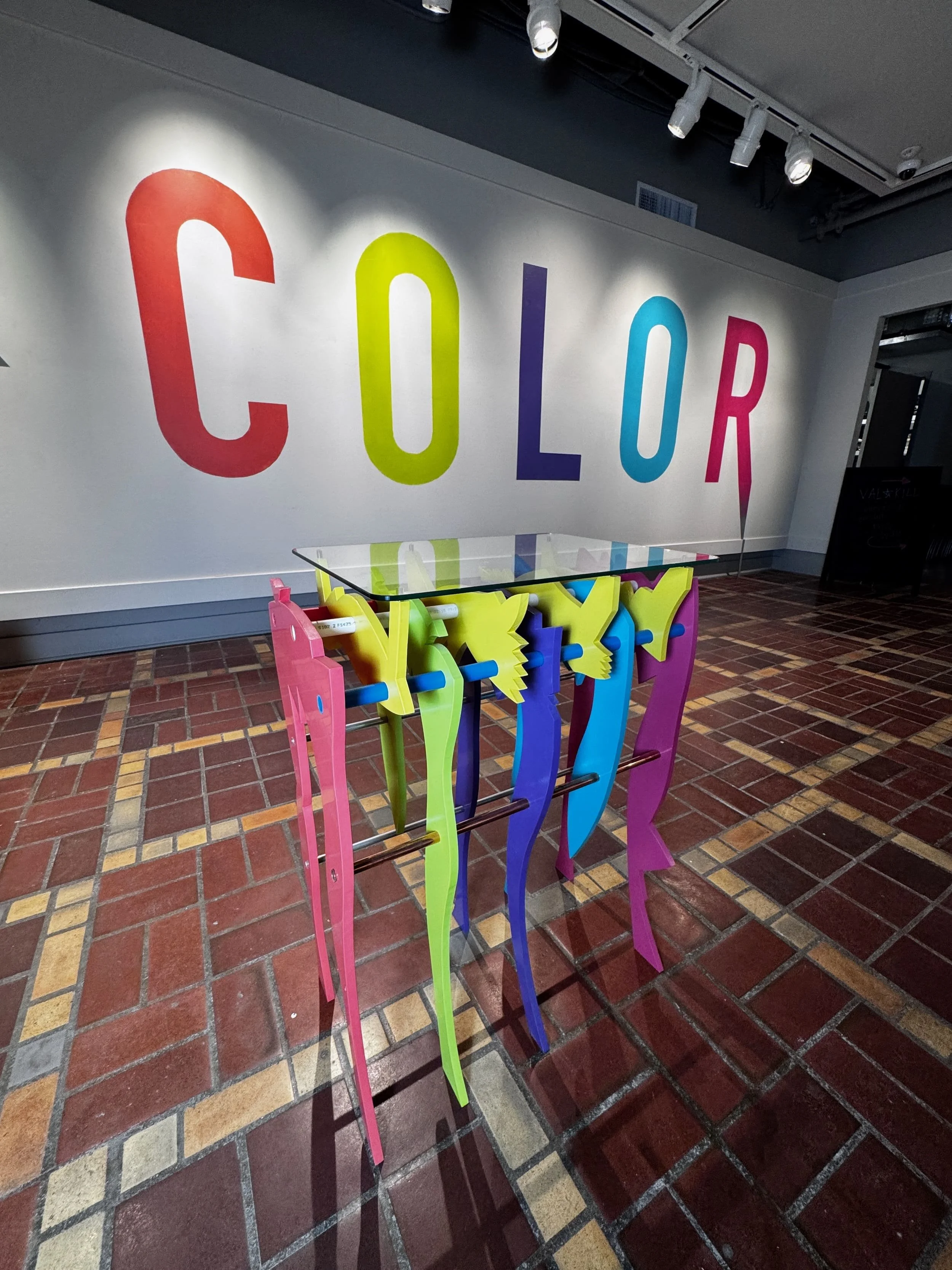 on display at the McEachern Gallery in Macon