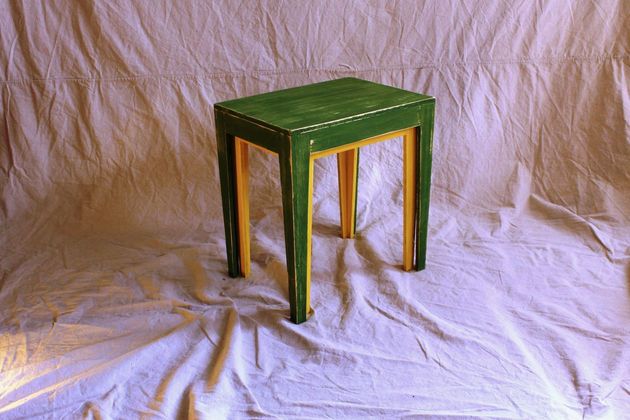 stackable tables - plywood