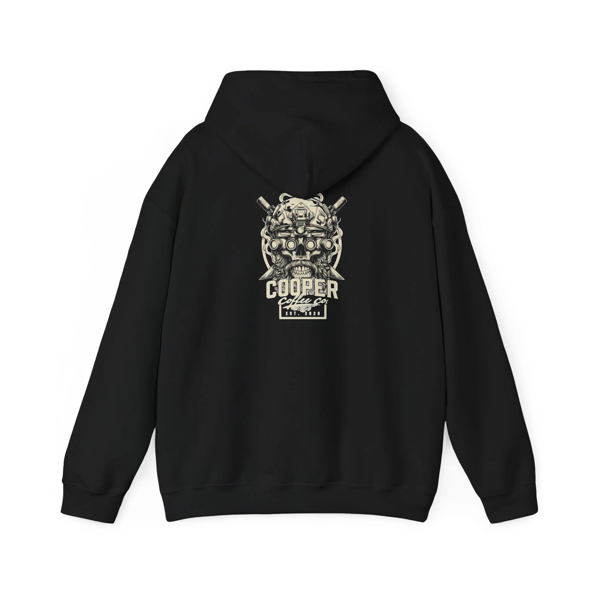 Cooper Coffee Co. "Tactical Bean Skull" Classic Pullover Hoodie
