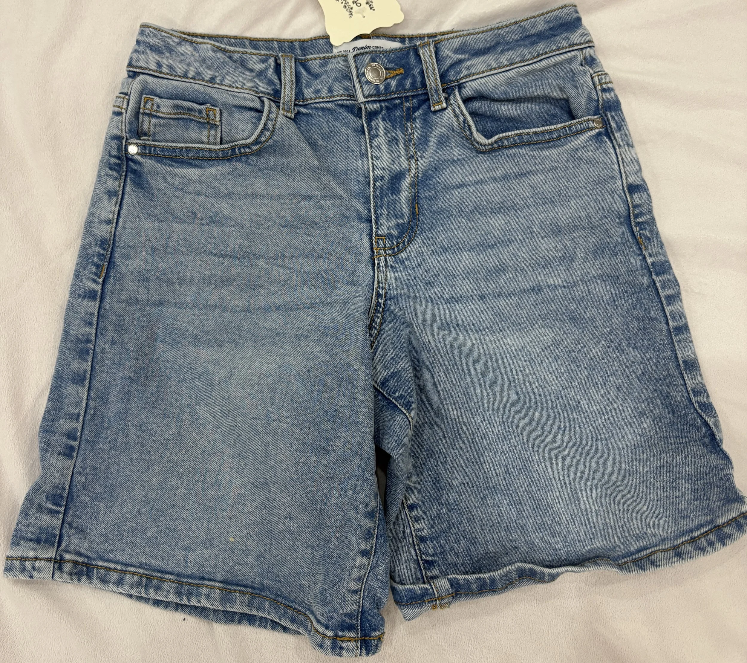 Boyfriend Denim Shorts (8)