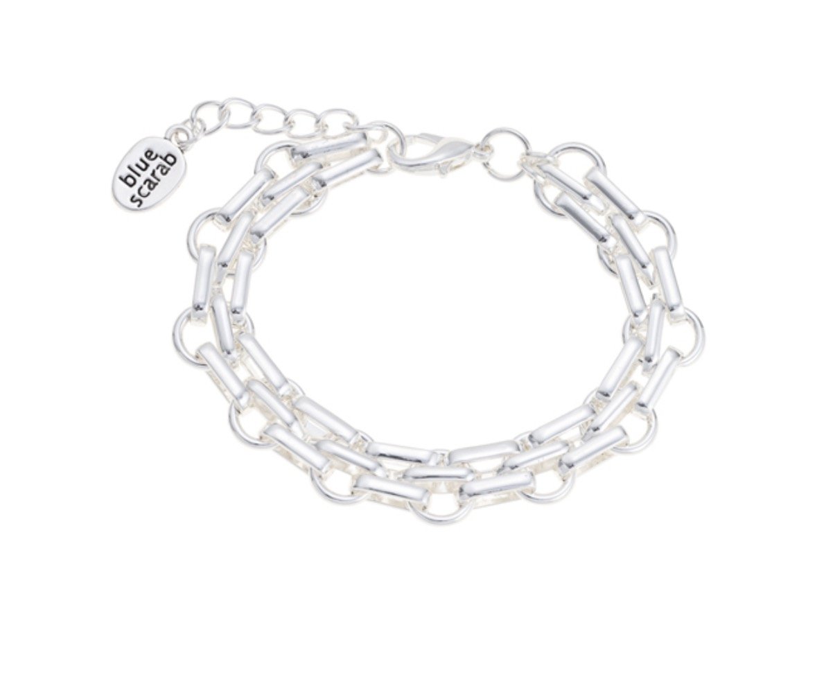 Silver Link Bracelet (18cm)