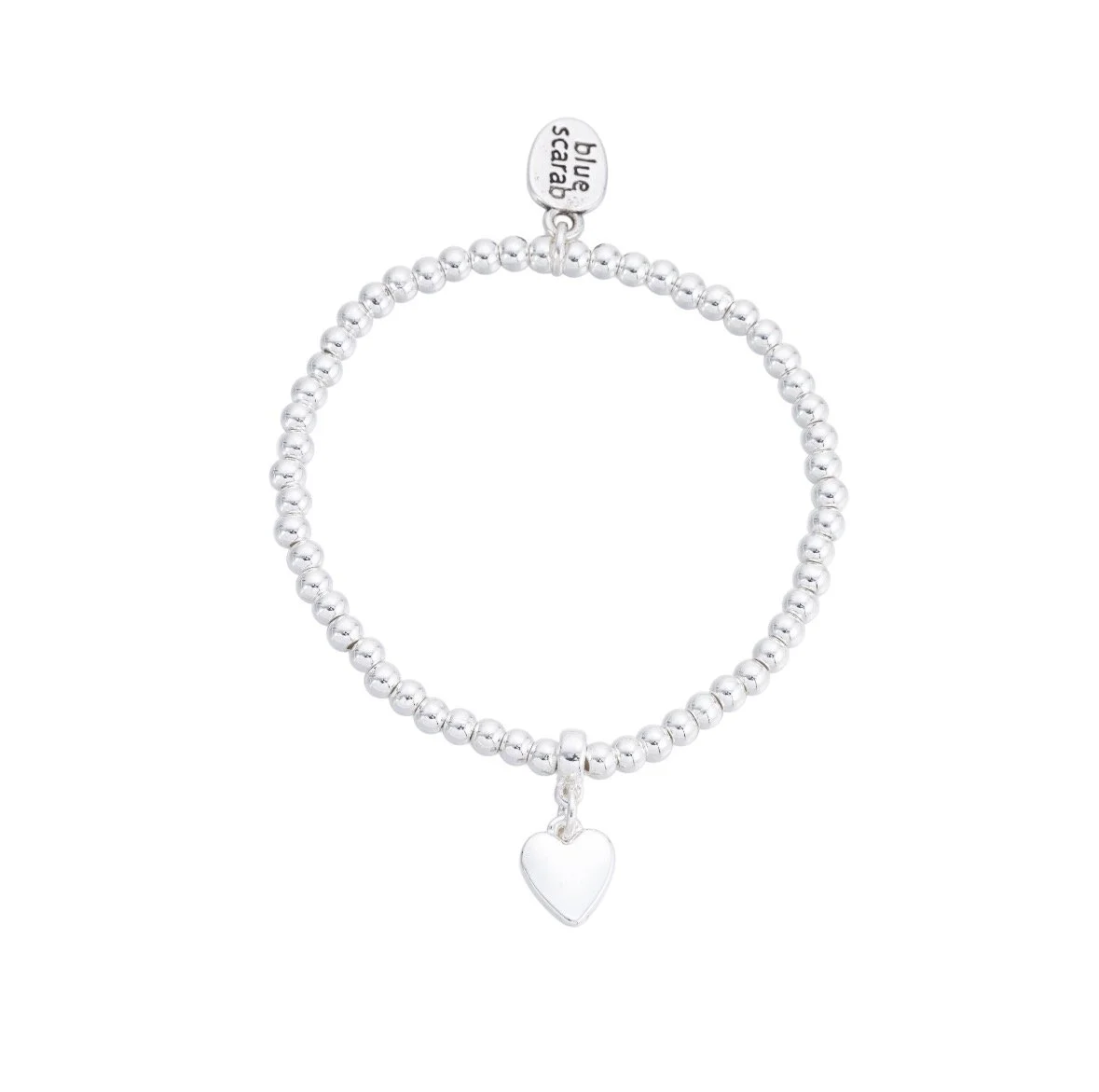 Silver Heart Bracelet