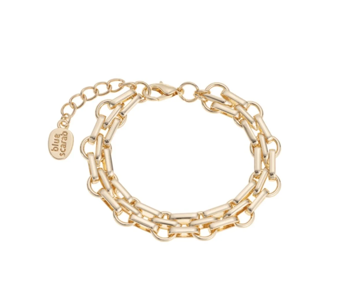 Gold Link Bracelet (18cm)