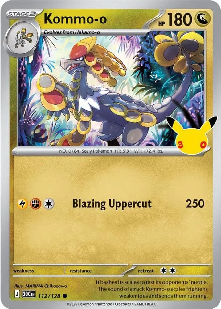 30th Celebration Kommo-o 112/128
