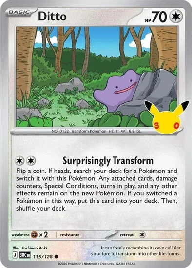 30th Celebration Ditto 115/128