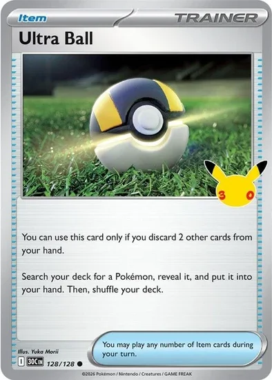 30th Celebration Ultra Ball 128/128