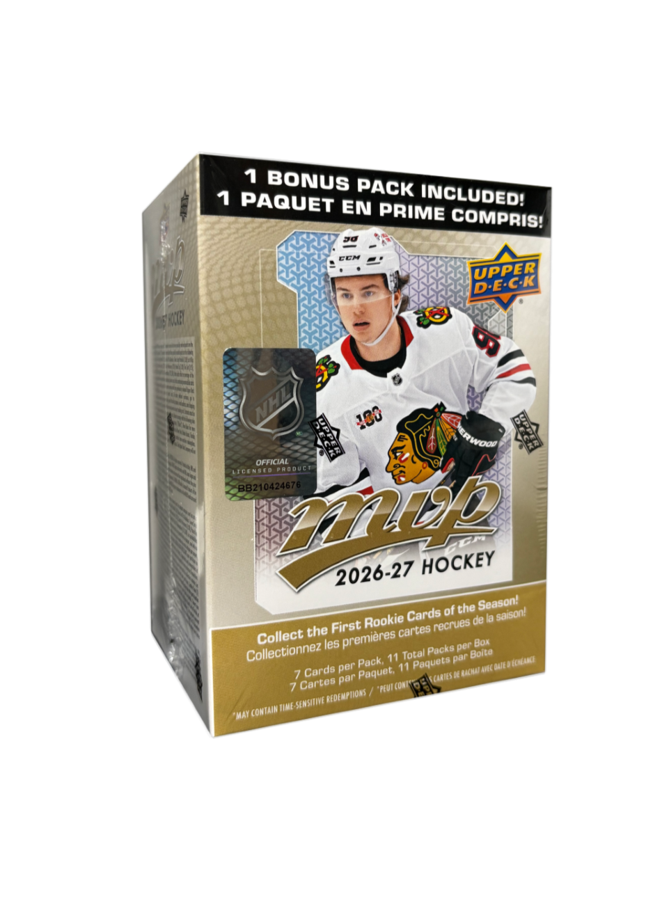 2026-27 Upper Deck MVP Hockey Trading Card Box