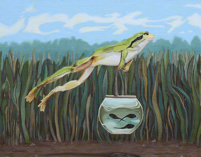 Moving Ponds, Signed FIne Art Print