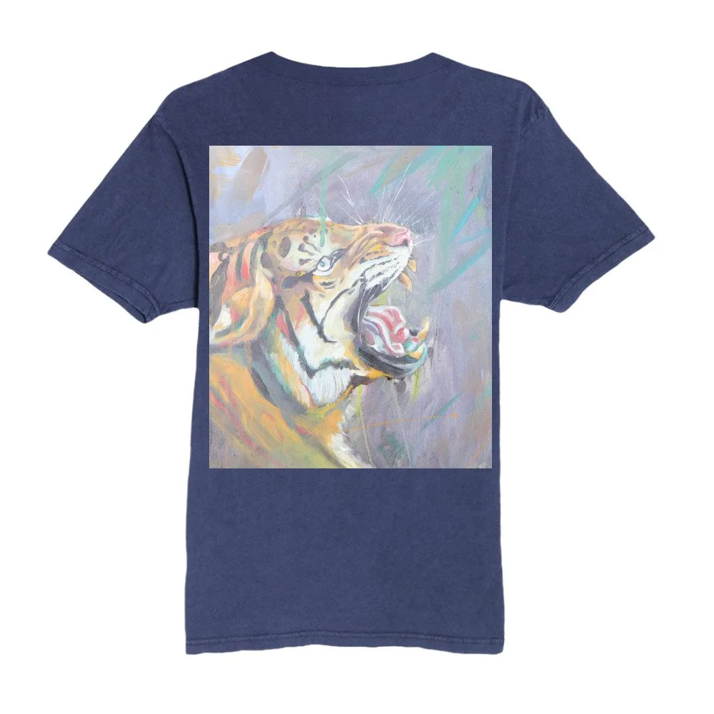 Vintage Denim Tiger T
