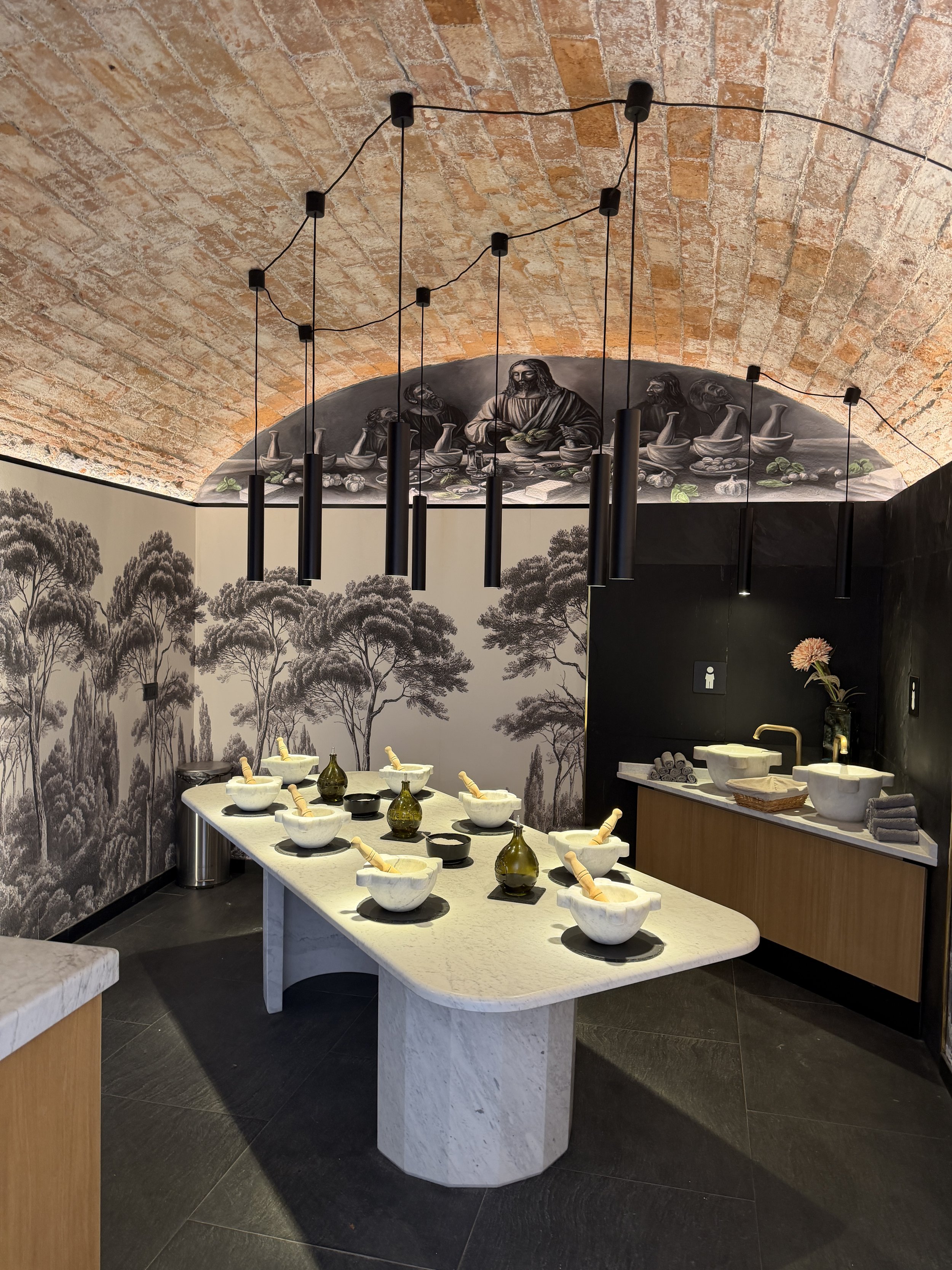 Olive Oil Tasting, Pesto Making, Culinary Experiences for you and your guests.