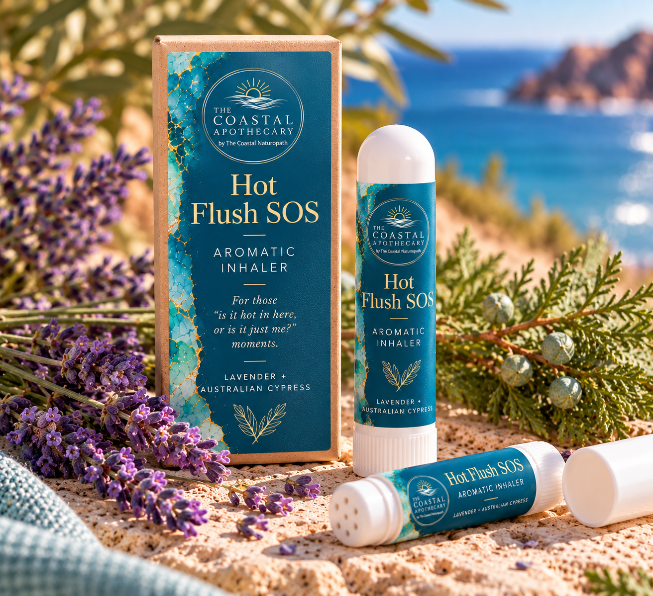 HOT FLUSH SOS — Aromatic Inhaler