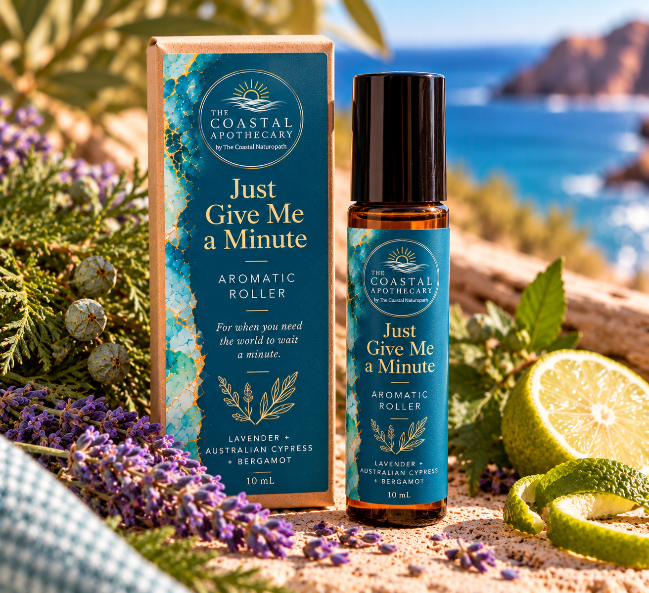 JUST GIVE ME A MINUTE  Aromatic Roller