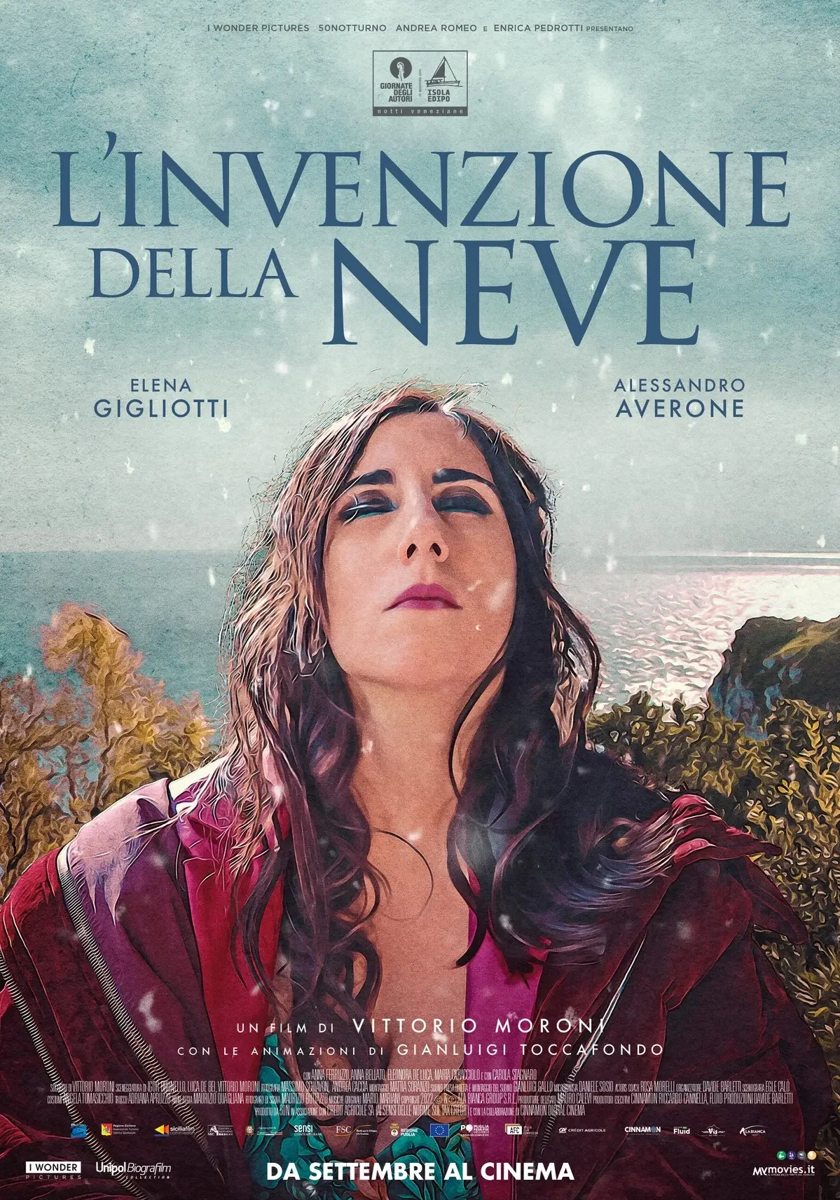 L’invenzione della neve • Feature film • Director Vittorio Moroni • DP Massimo Schiavon • Year 2023
• Award Best Actress
