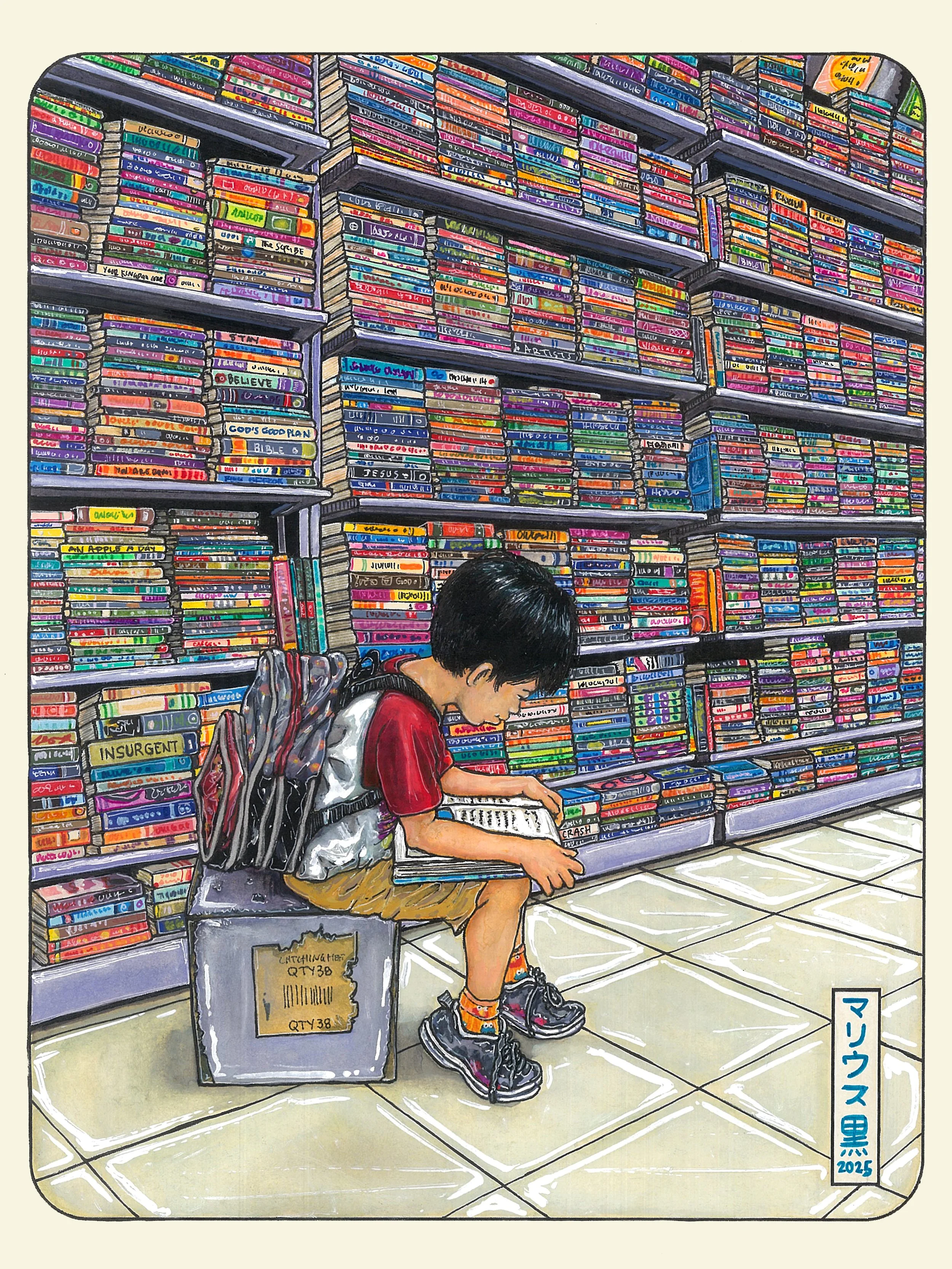 385 BOOK SALE BOY - Marius Black 2025.jpg