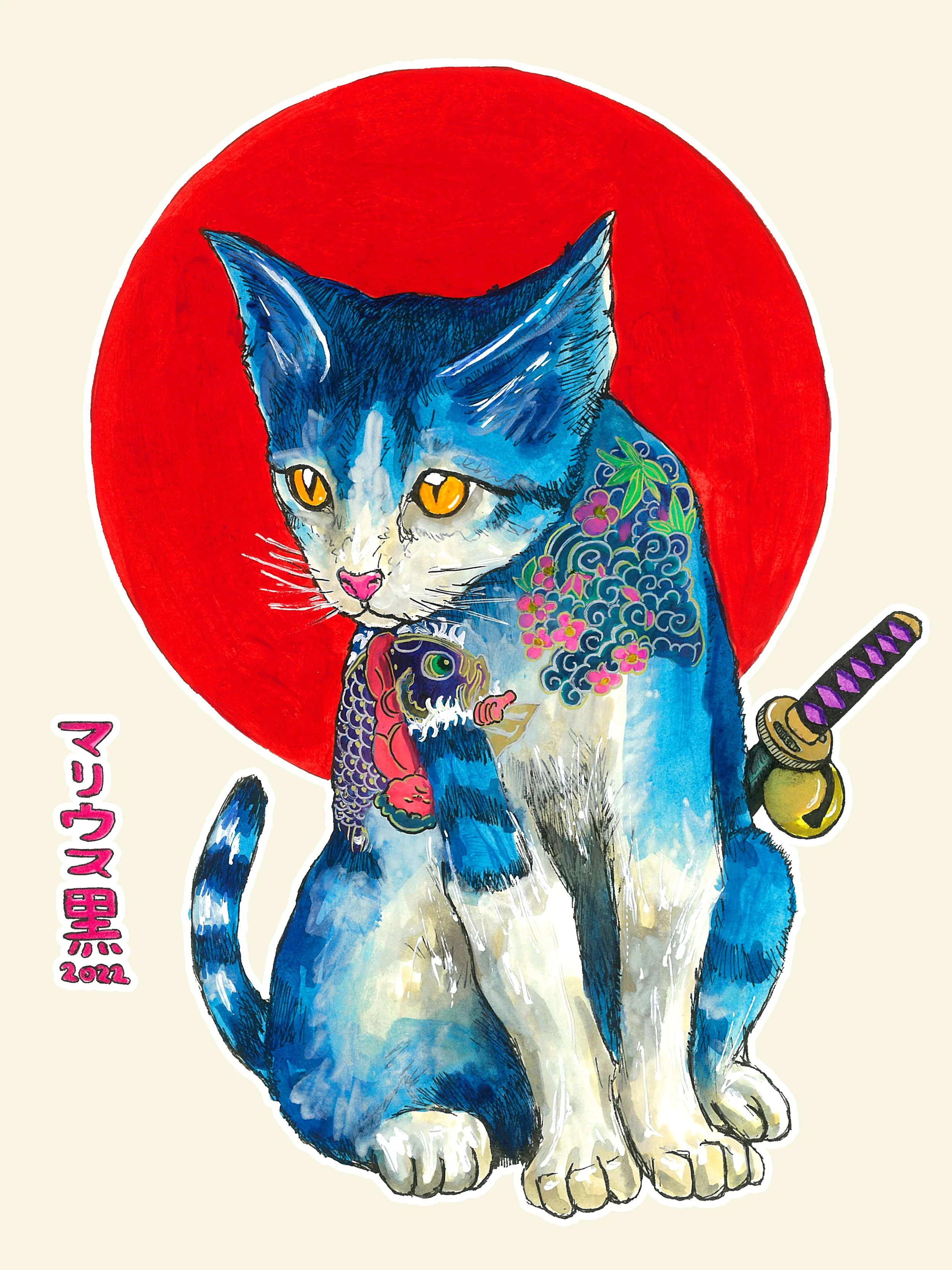 1 YAKUZA CAT - Marius Black 2022.jpg