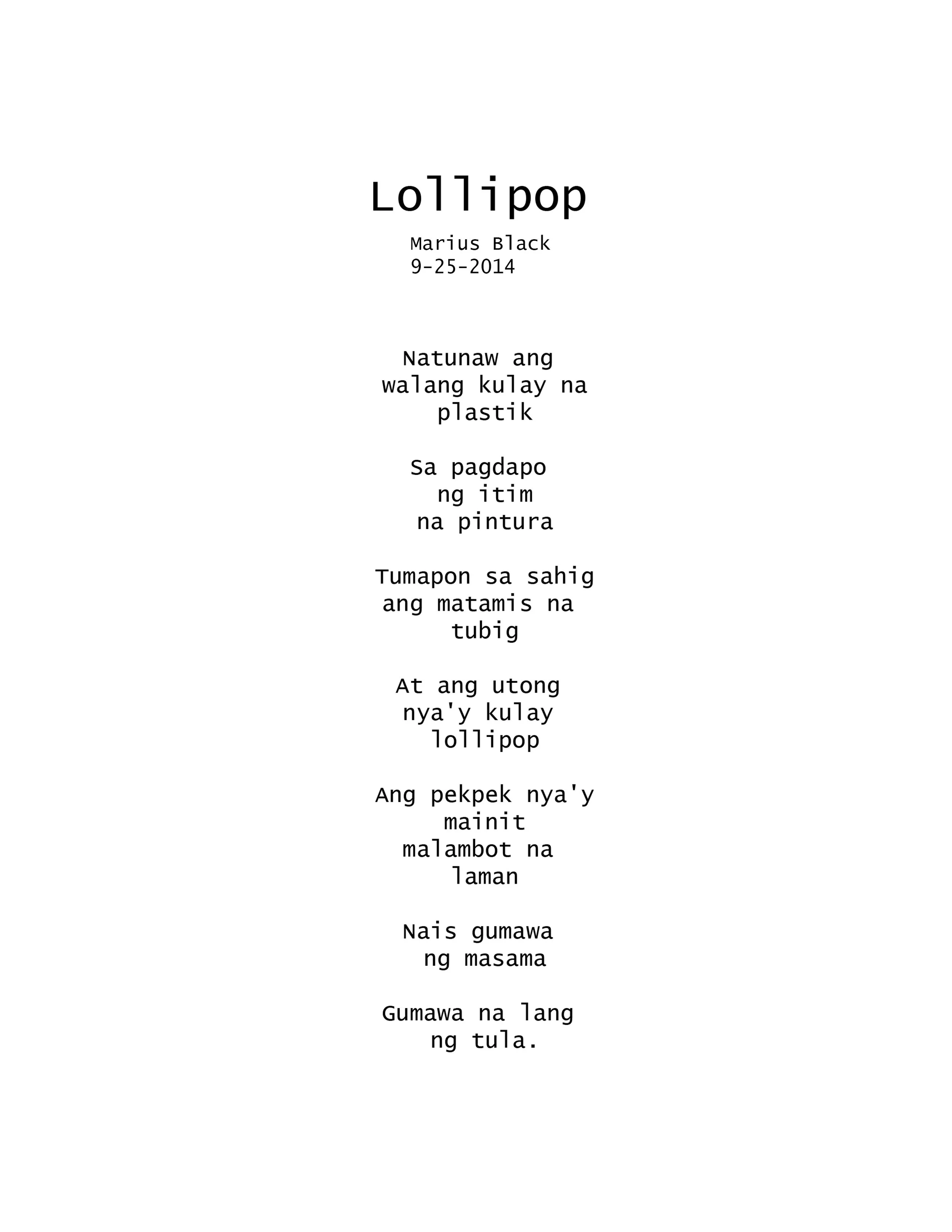LOLLIPOP (Blue Bunshin) by Marius Black 9-25-2014.jpg