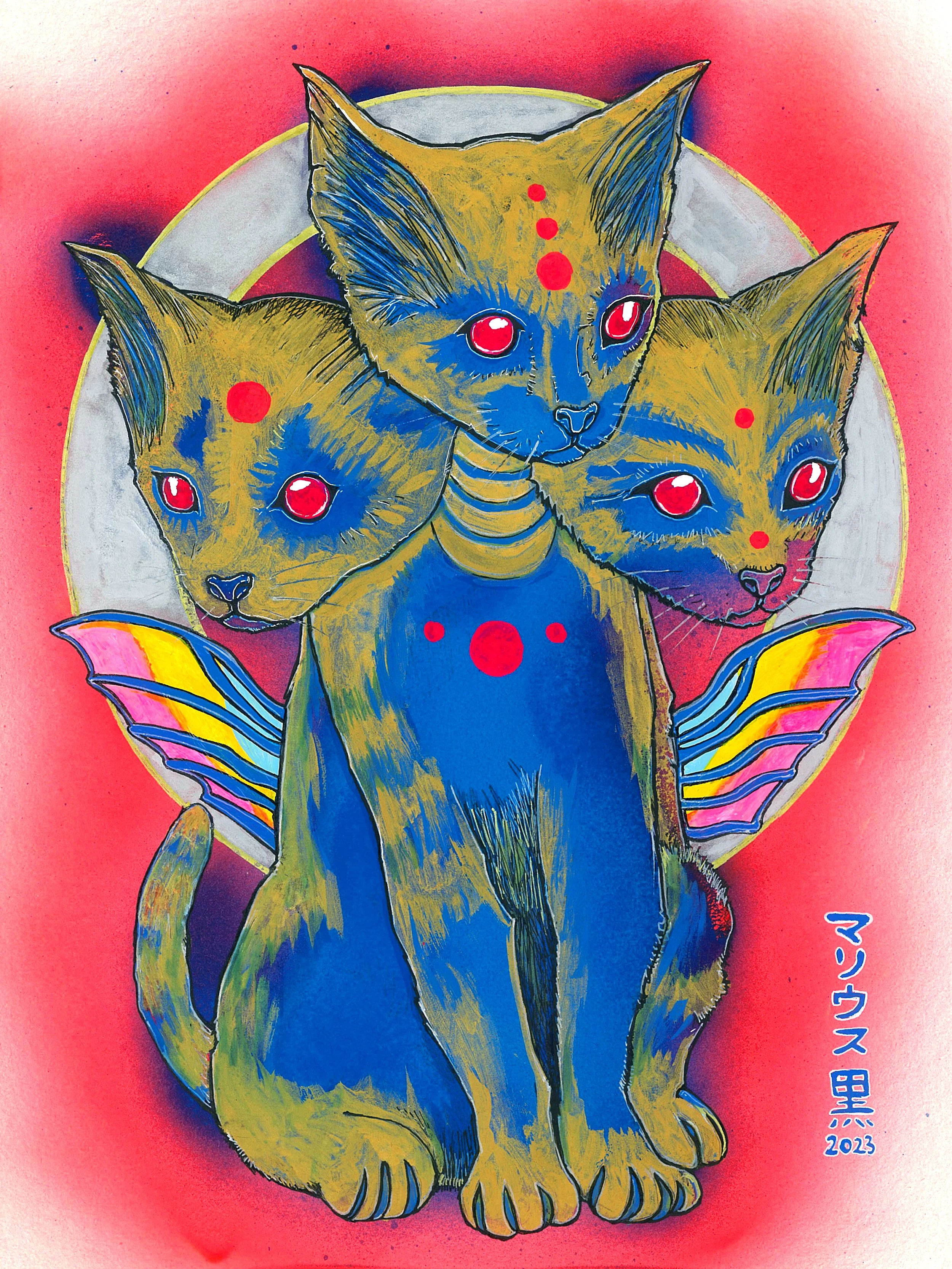 16 INTERNATIONAL FELINE BLUE HYDRA-KUTING-GHIDORA - Marius Black 2023.jpg