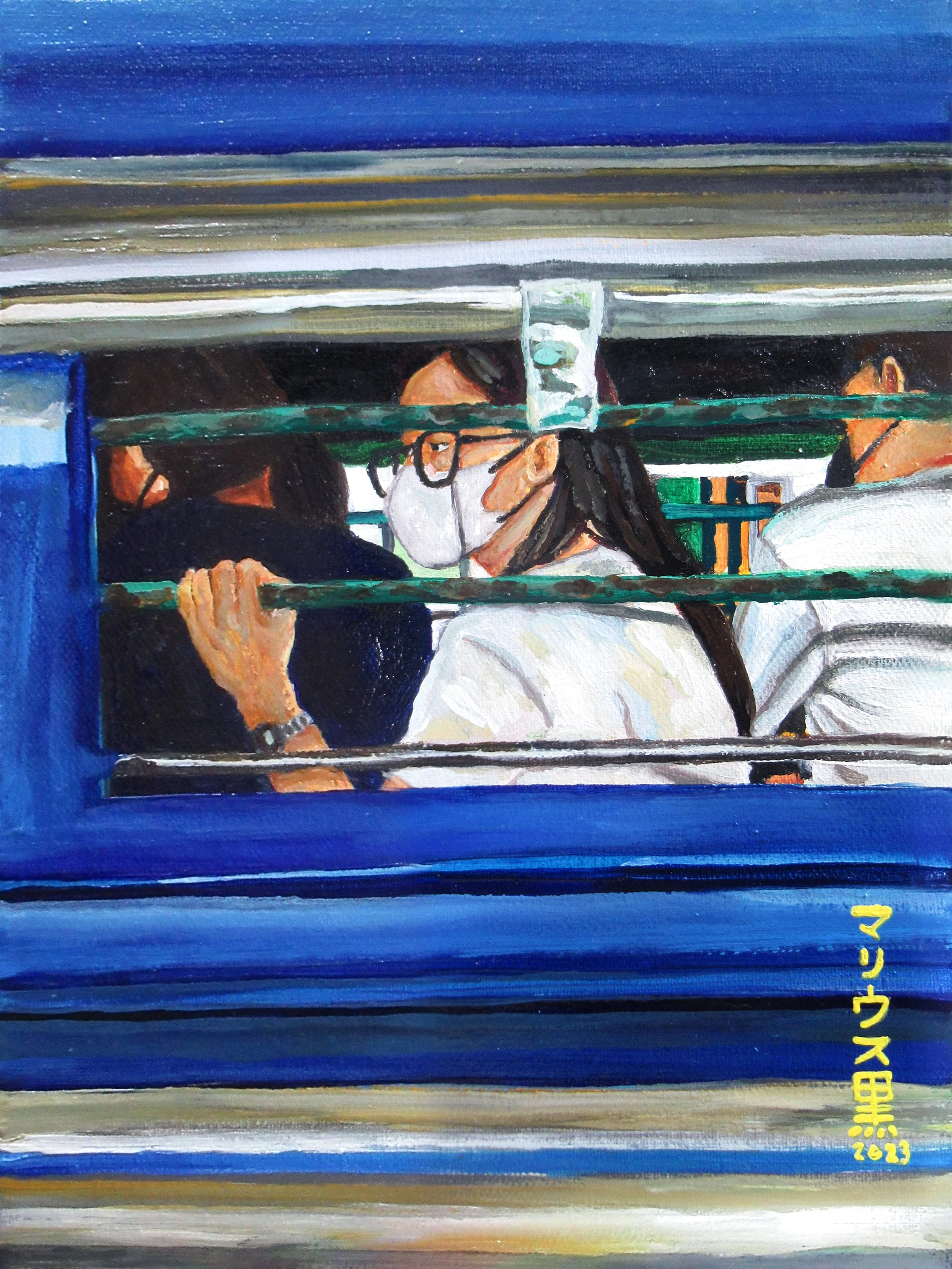 336 TANAWING PAMPASAHERO - oil on canvas (9 x 12 inches) Marius Black 2023.jpg