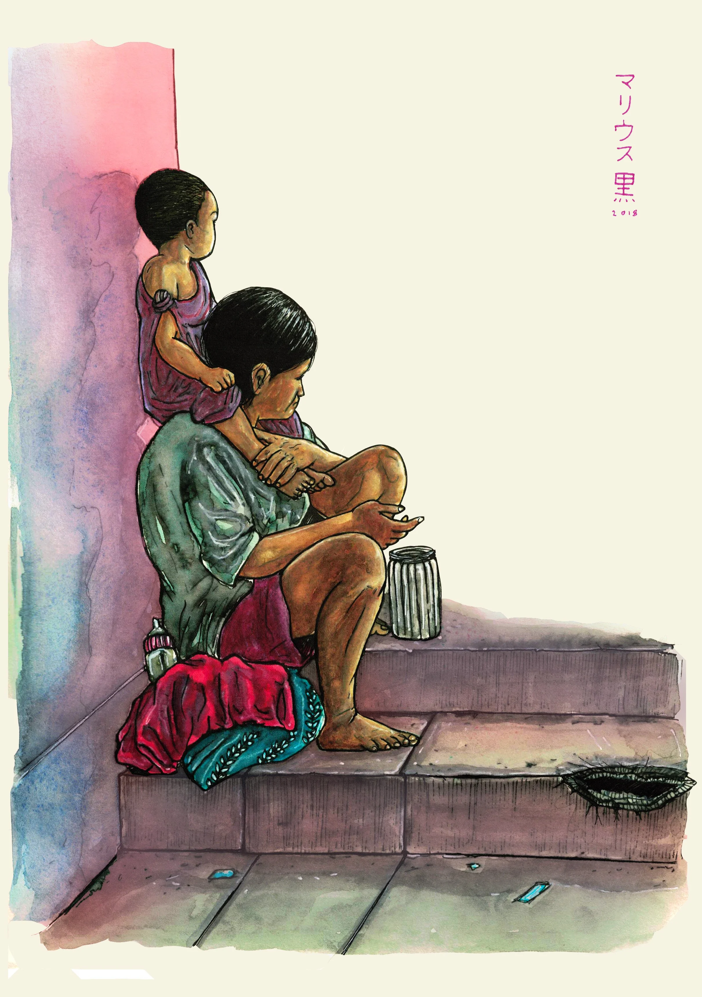 52 La Poeta - Marius Black 2018.JPG