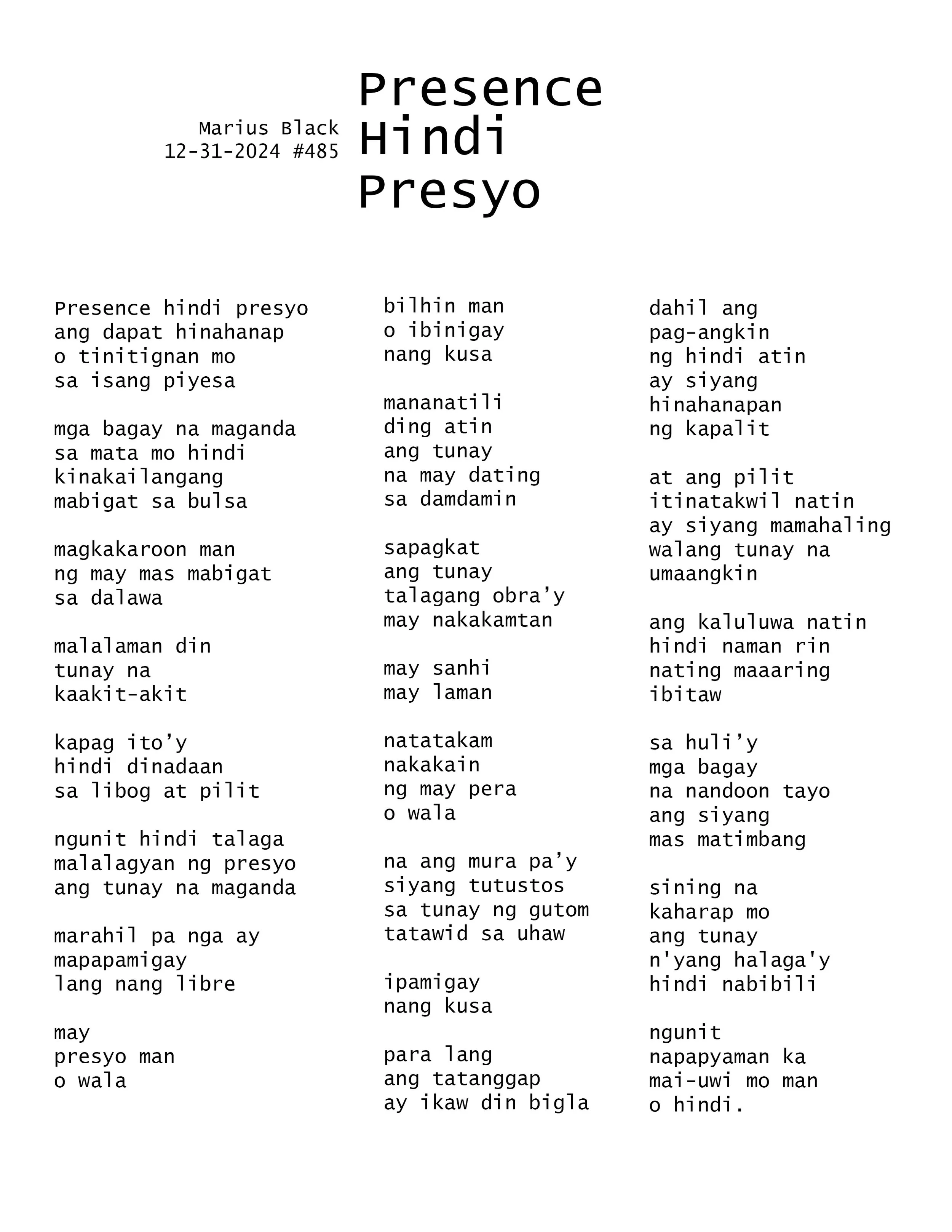Presence Hindi Presyo (485) by Marius Black 12-31-2024.jpg