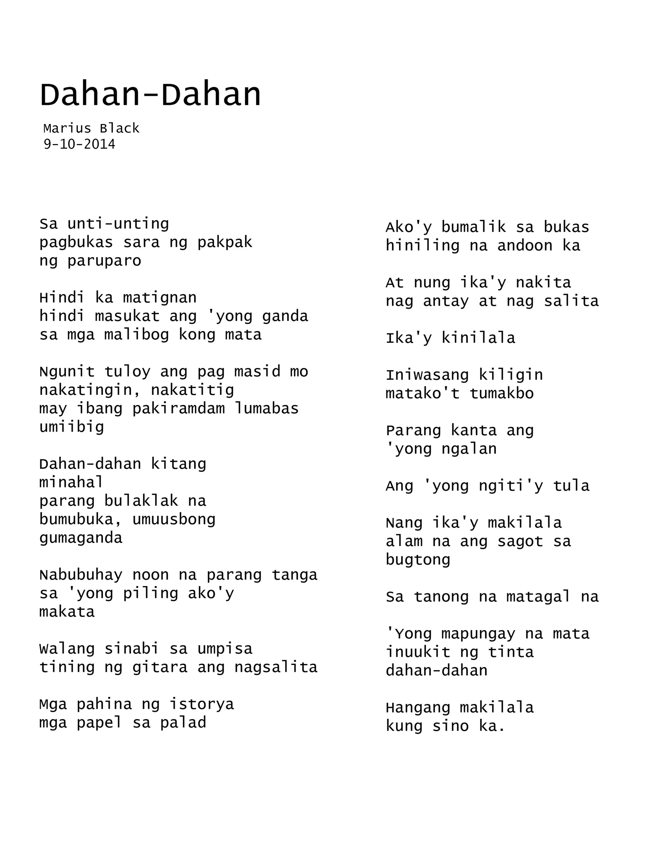 DAHAN-DAHAN (Blue Bunshin) by Marius Black 9-10-2014.jpg