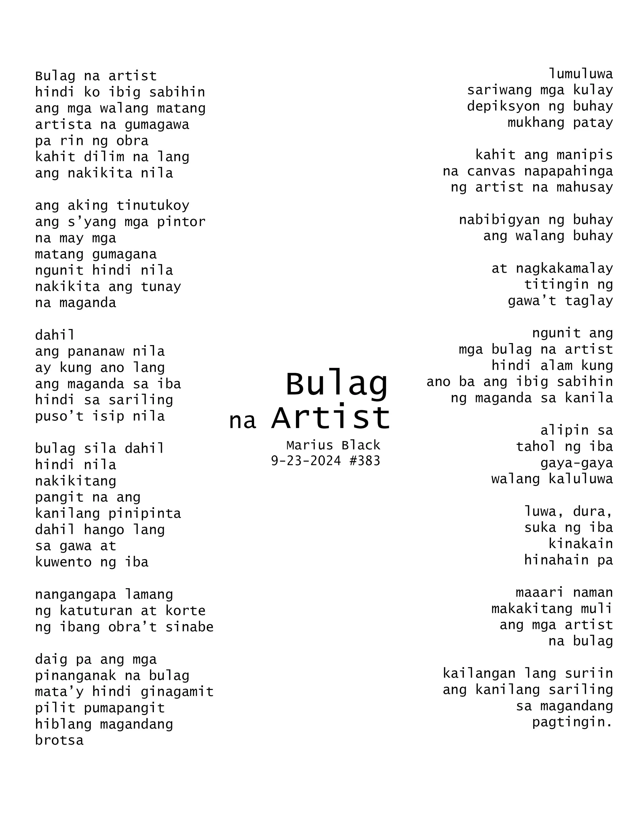 Bulag Na Artist (383) by Marius Black  9-23-2024.jpg