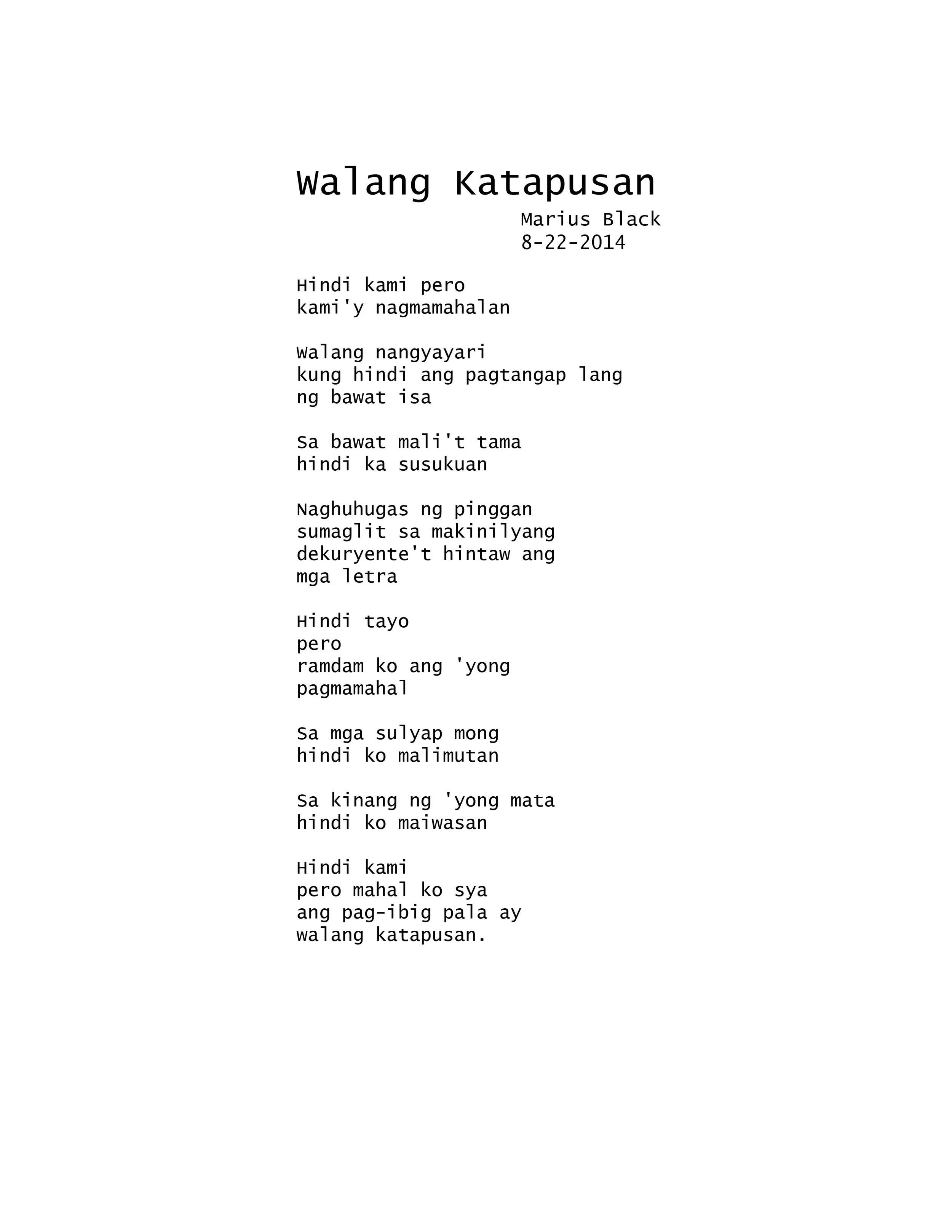 WALANG KATAPUSAN (Blue Bunshin) by Marius Black 8-22-2014.jpg