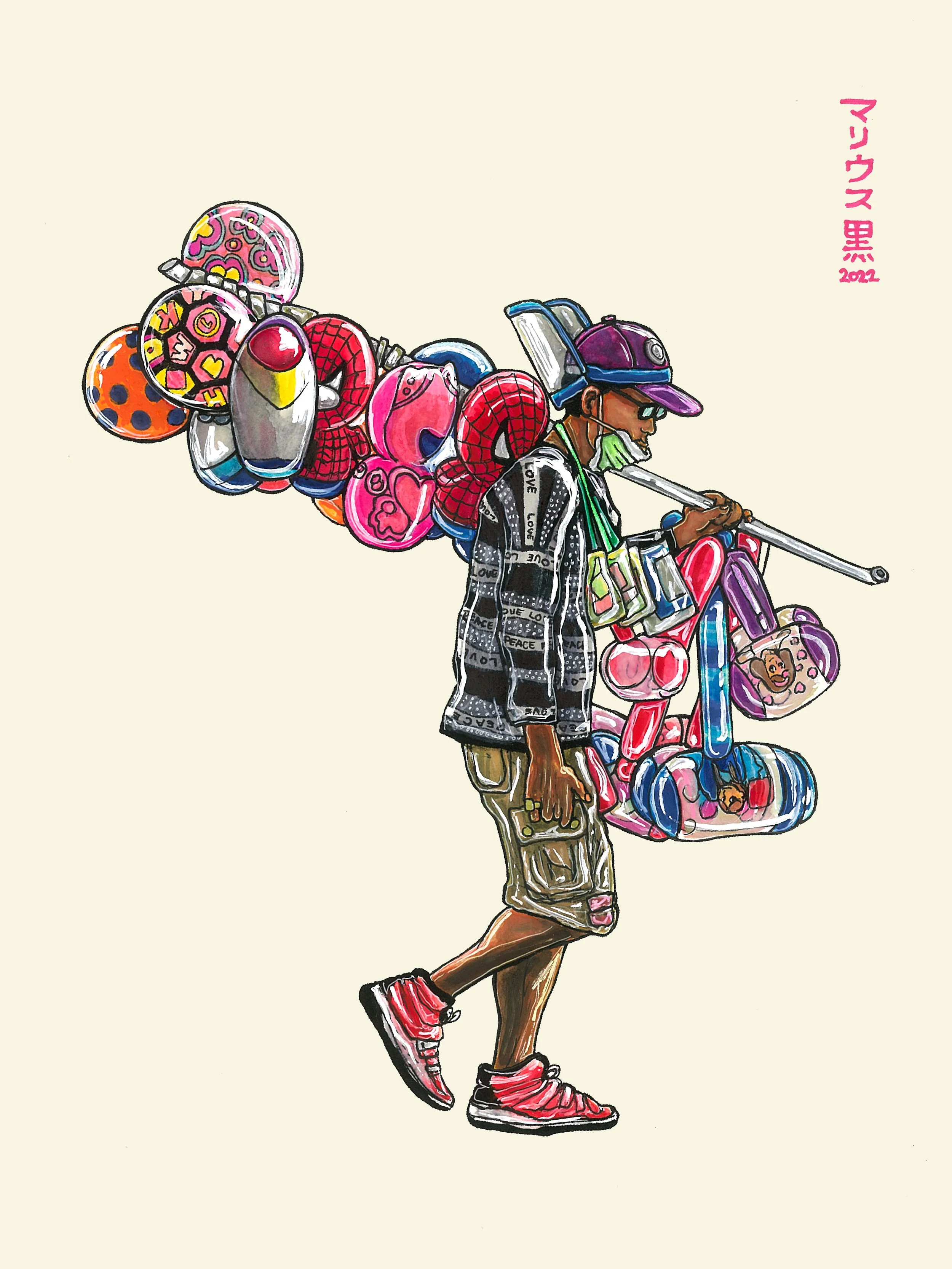 298 RUNAWAY BALLOONIST - Marius Black 2022.jpg