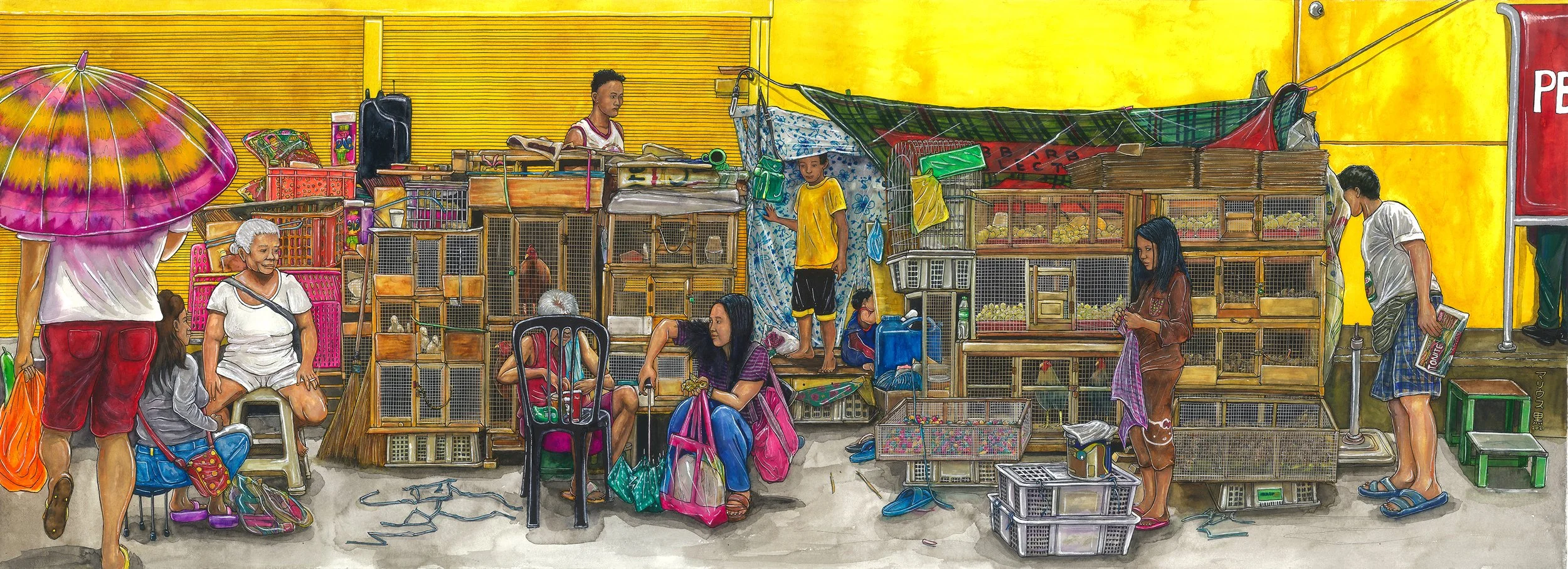 217 ENTABLADO (49 x 18 inches) - Marius Black 2021.jpg