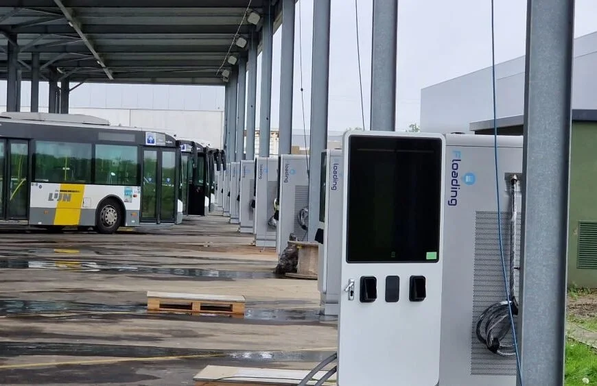 Laadoplossing voor elektrische stadsbussen