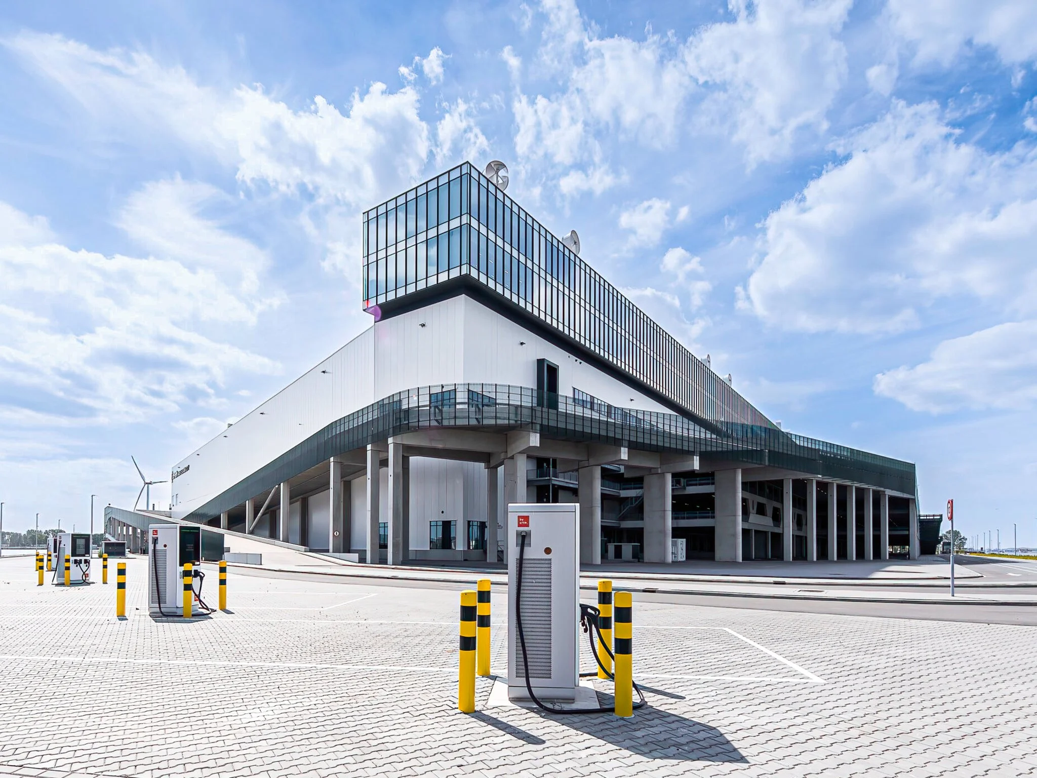 Logistiek snellaadplein