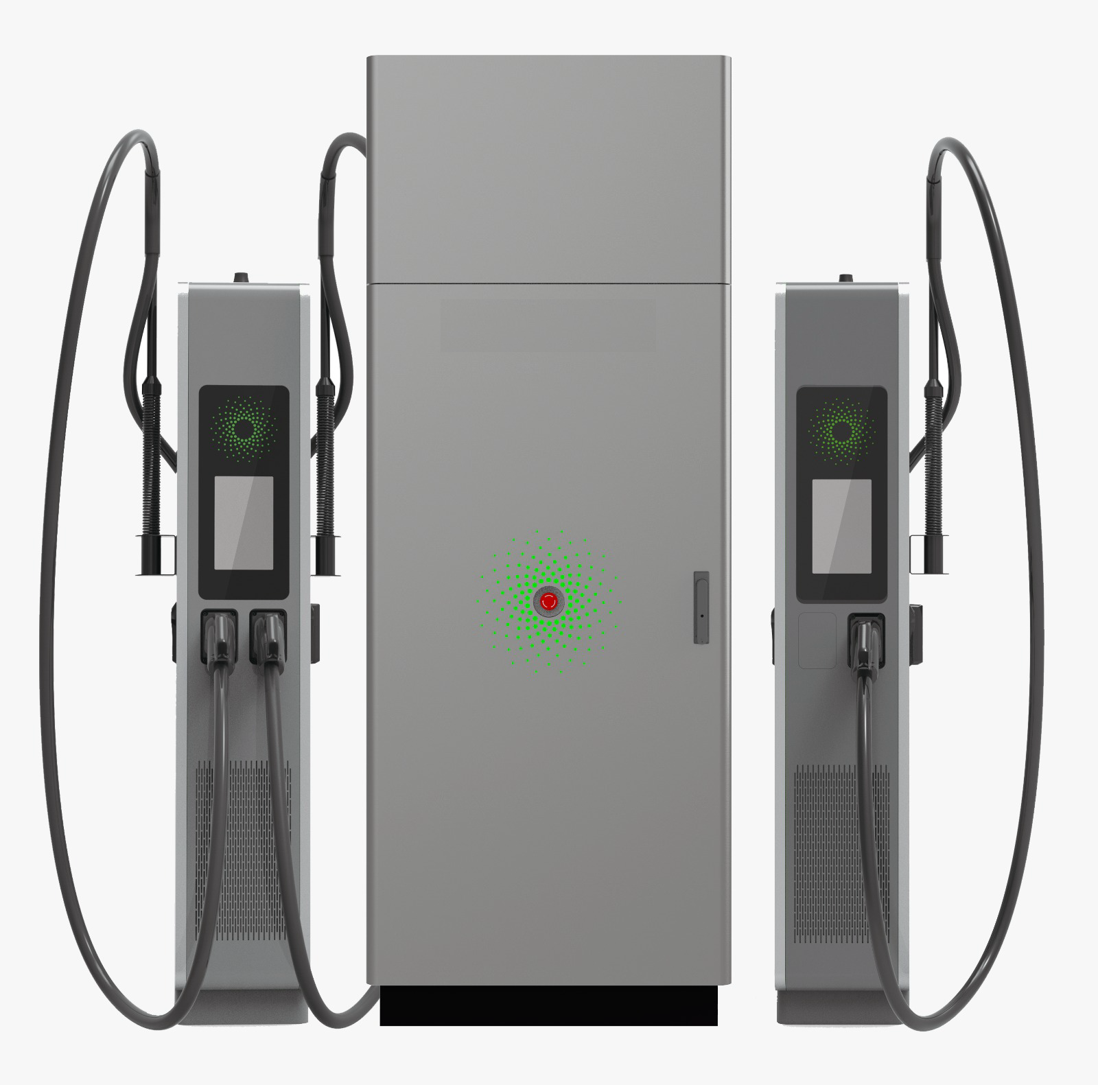 800 kW laden voor vrachtwagen met DC snellaadsysteem