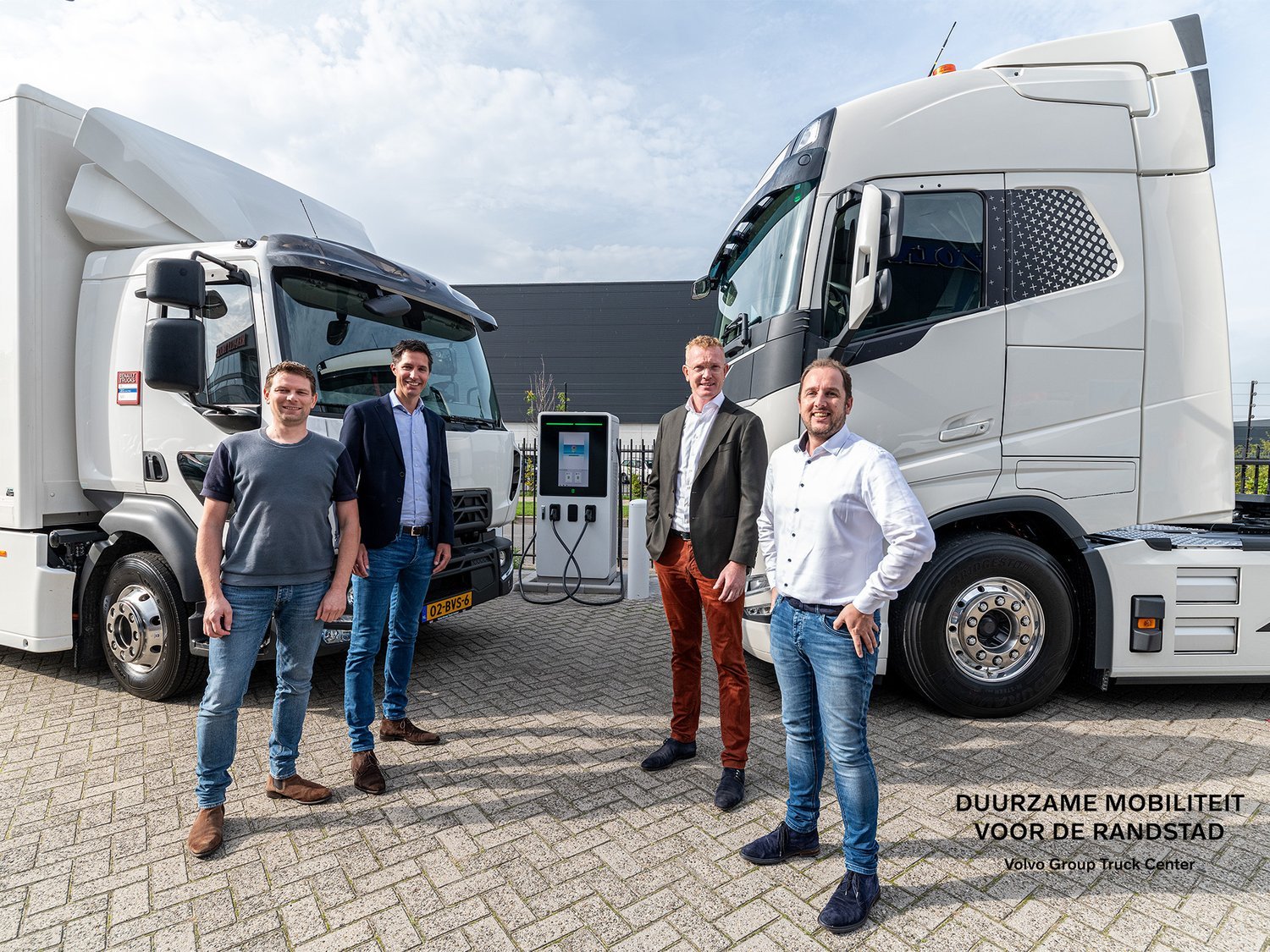 Volvo Group Truck Center en Floading slaan de handen ineen voor duurzame mobiliteit in de Randstad