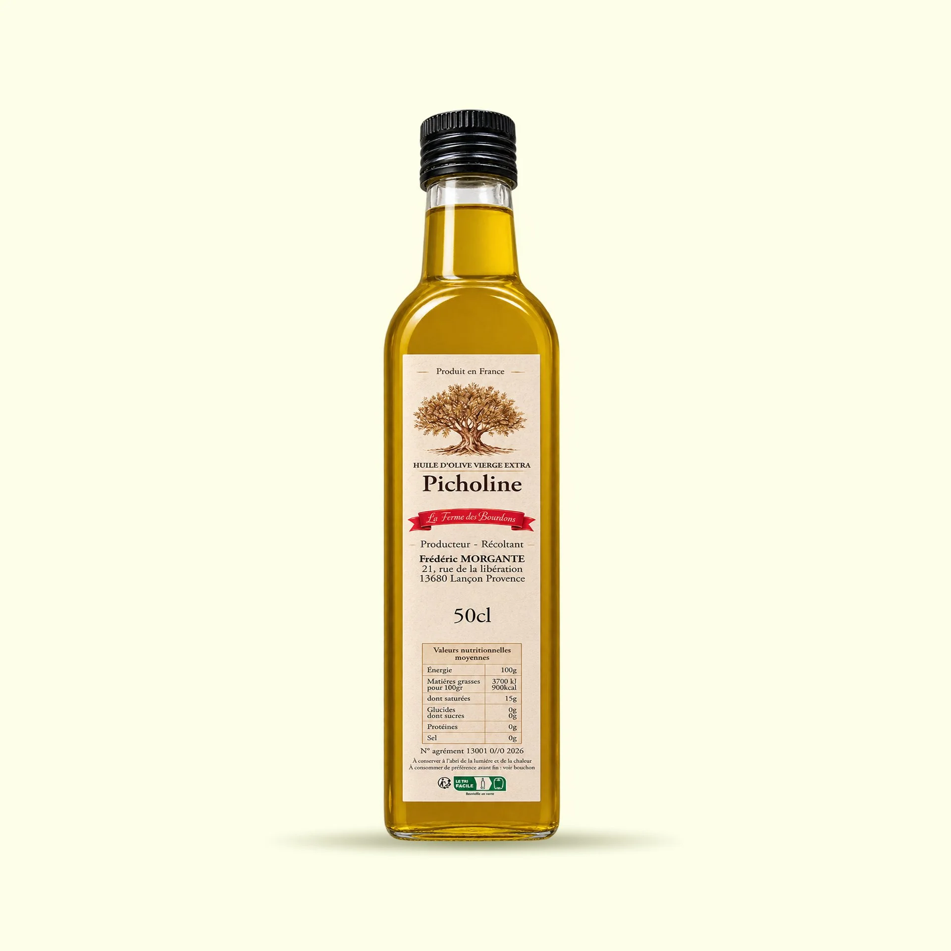 Huile d'olive Picholine